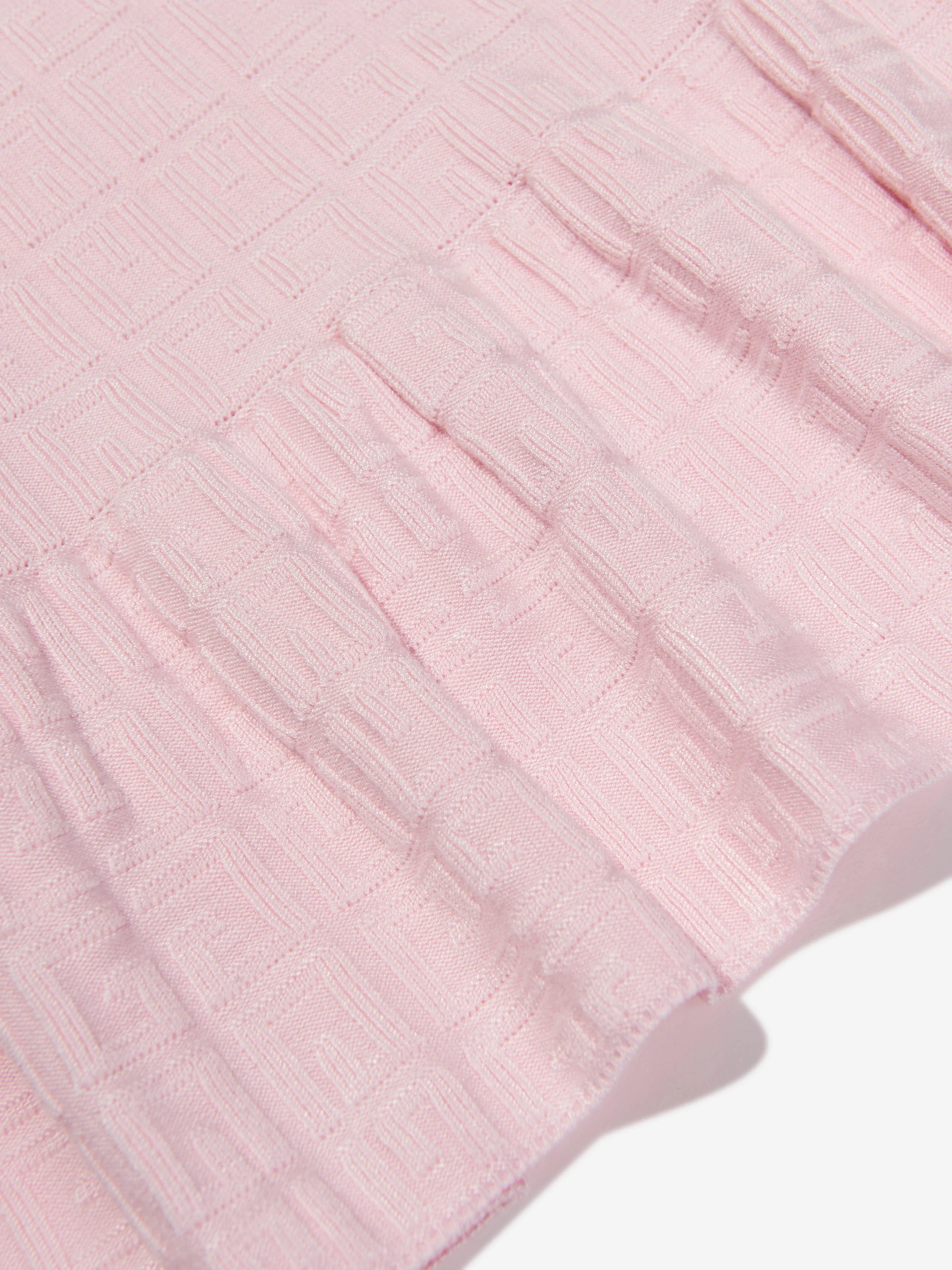 Givenchy Girls Gestricktes Logo-Pullover in Rosa