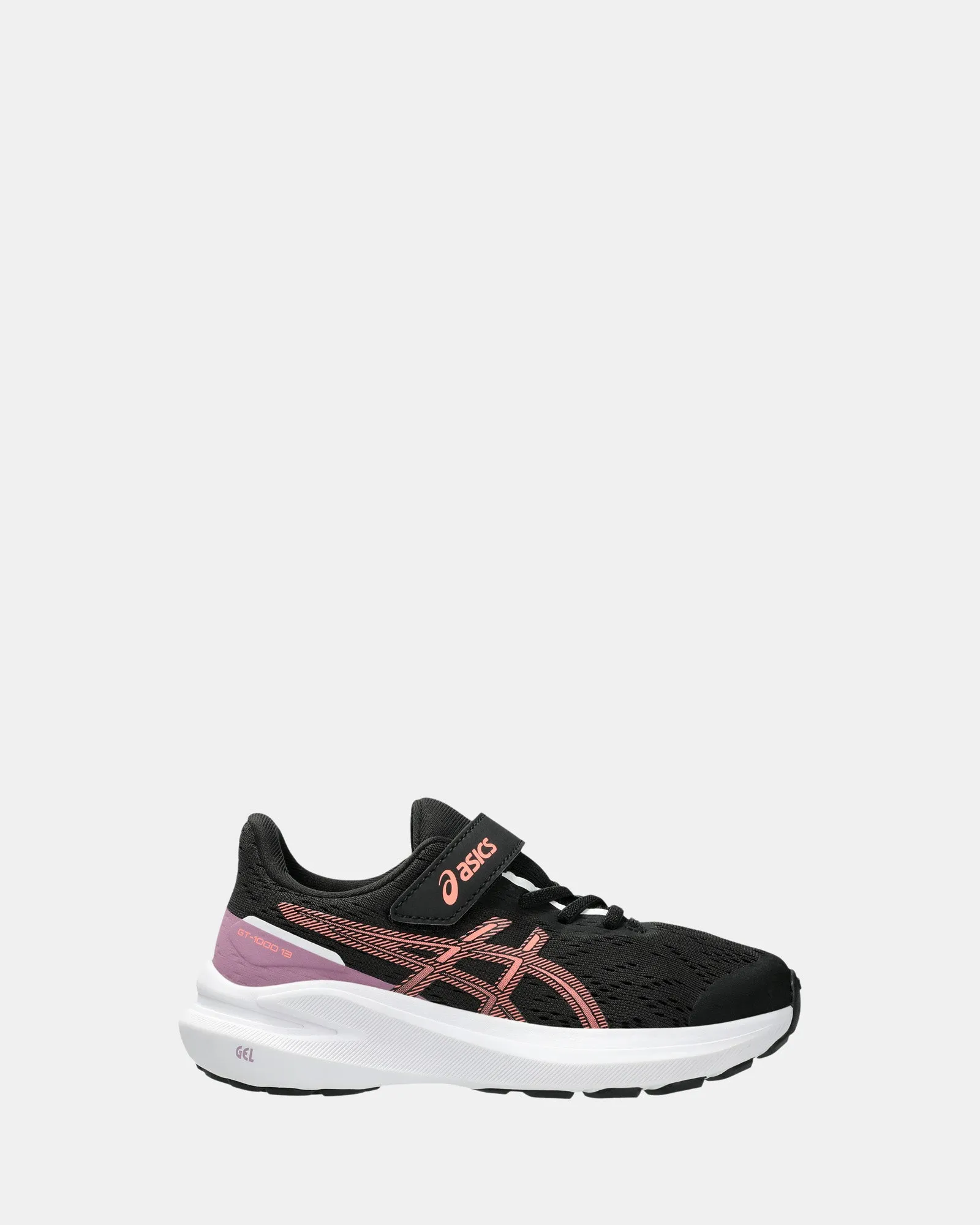 GT-1000 13 Vorschule Schwarz/Sonnenkoralle Asics Schuhe