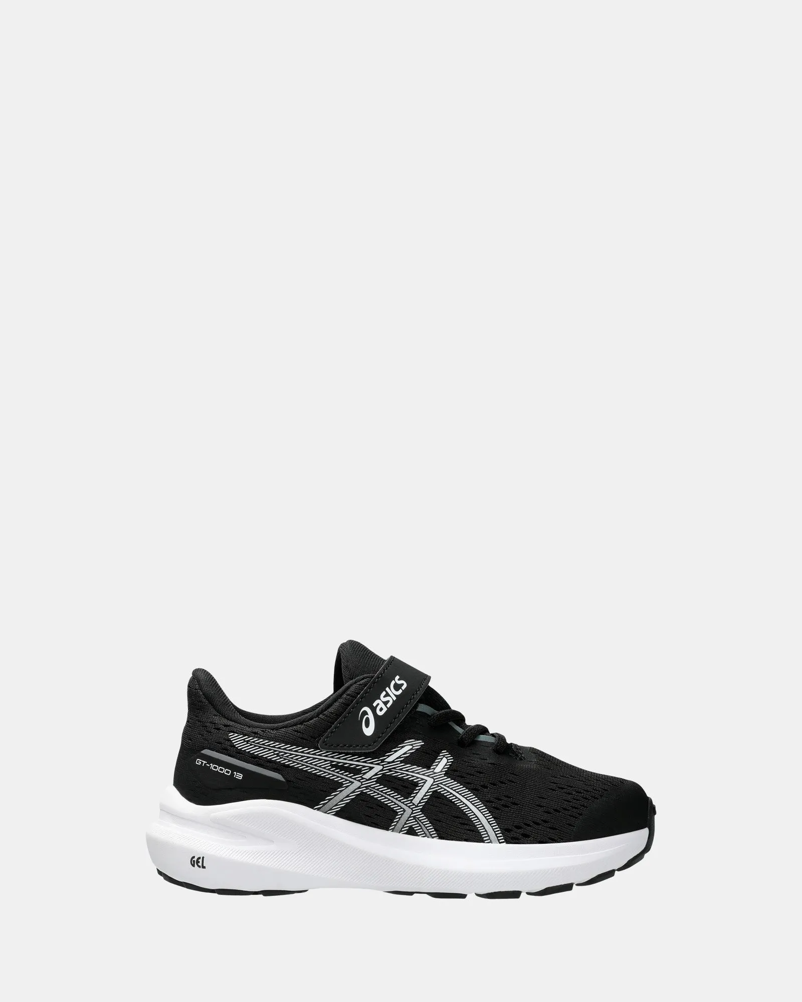 GT-1000 13 Vorschule Schwarz/Weiß Asics Schuhe