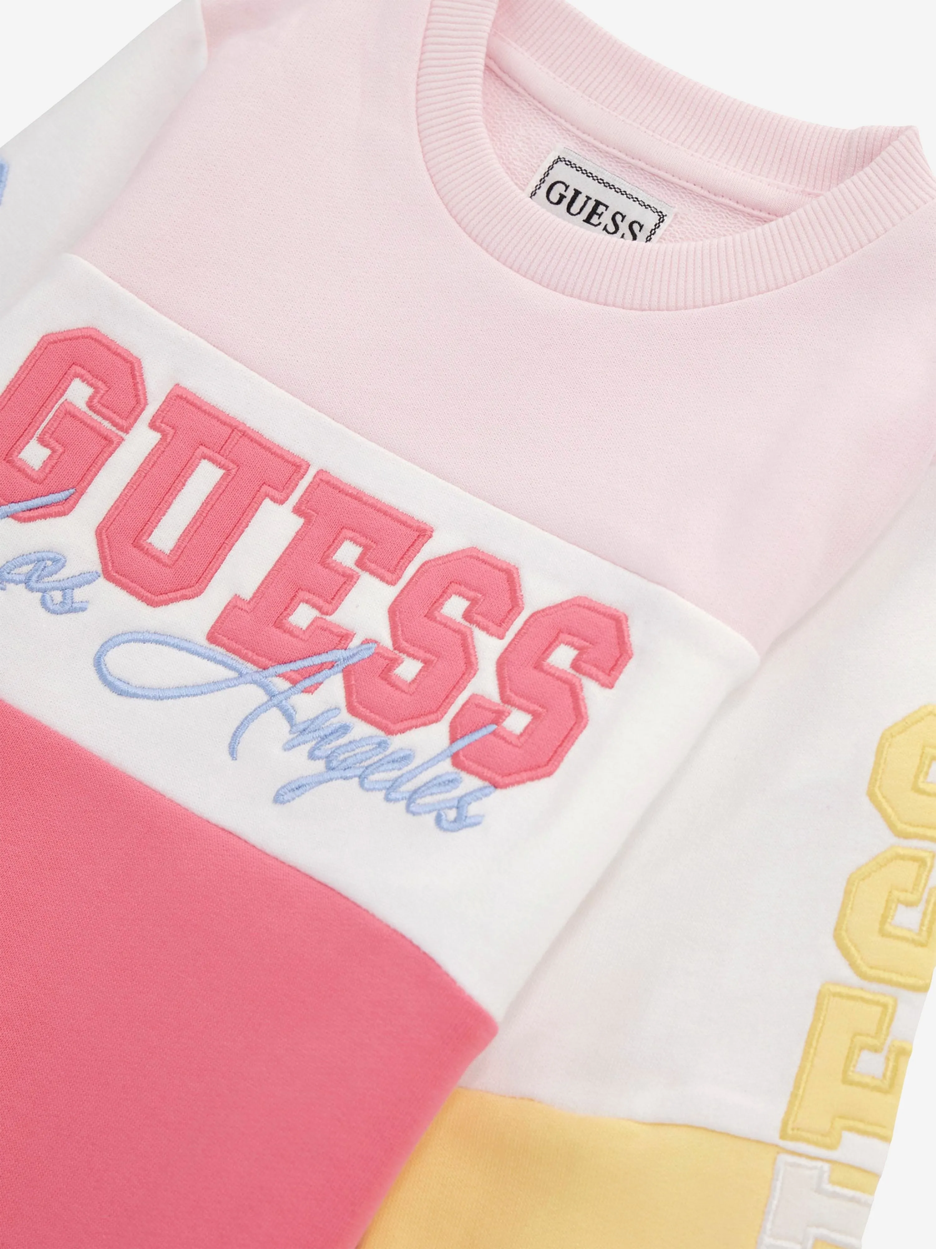 Guess Girls Colourblock Sweatshirt in Mehrfarben
