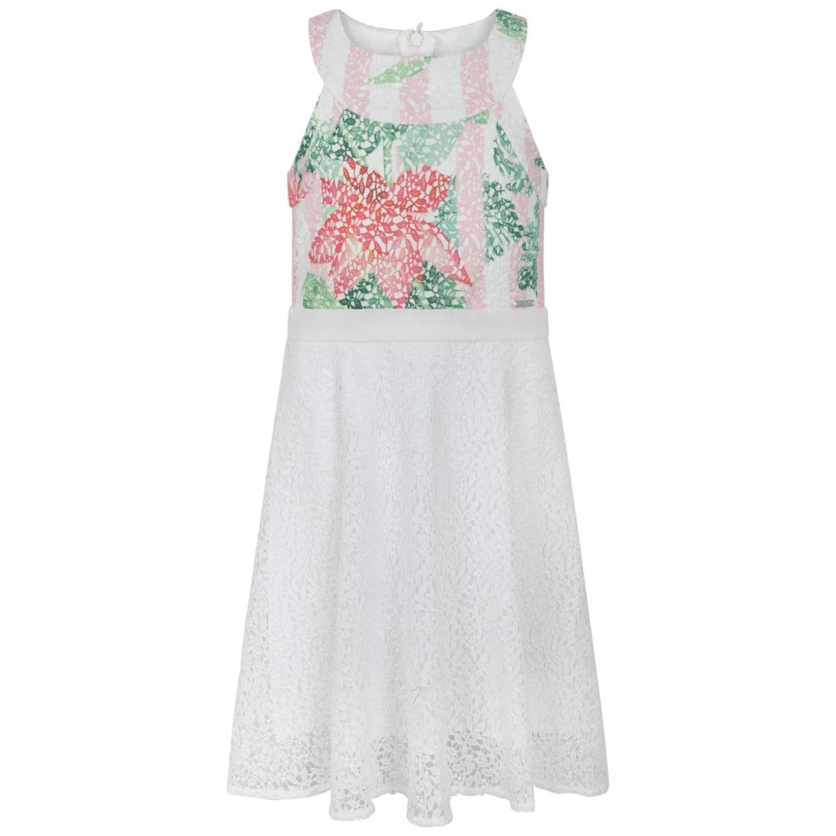 Mädchenkleid erraten - & Rosa Spitzenkleid