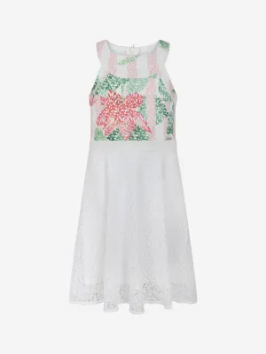 Mädchenkleid erraten - & Rosa Spitzenkleid