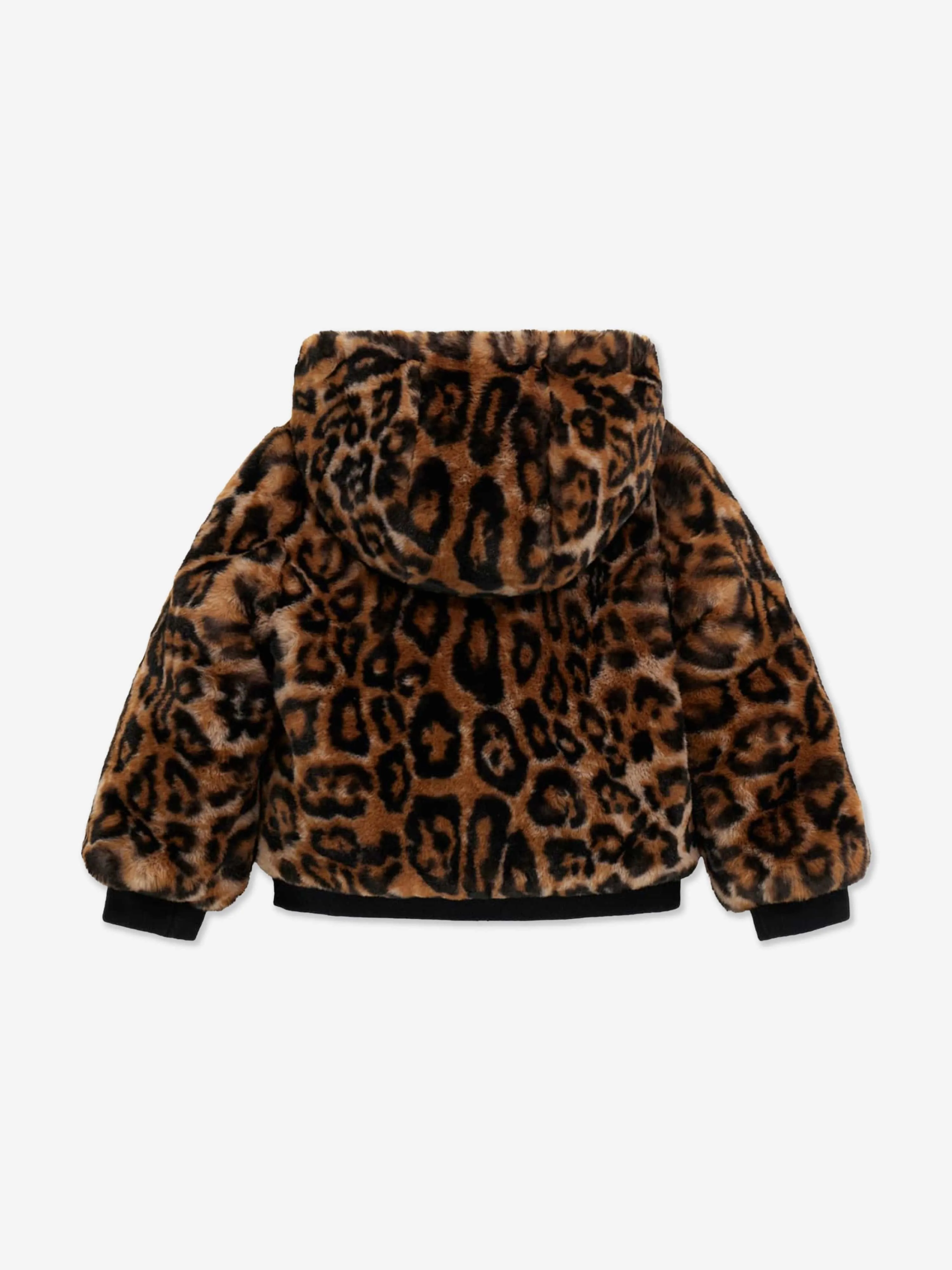 Guess Girls Kunstpelz Bomberjacke in Braun