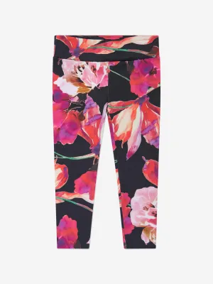 Guess Girls Blumenmuster Leggings in Rosa