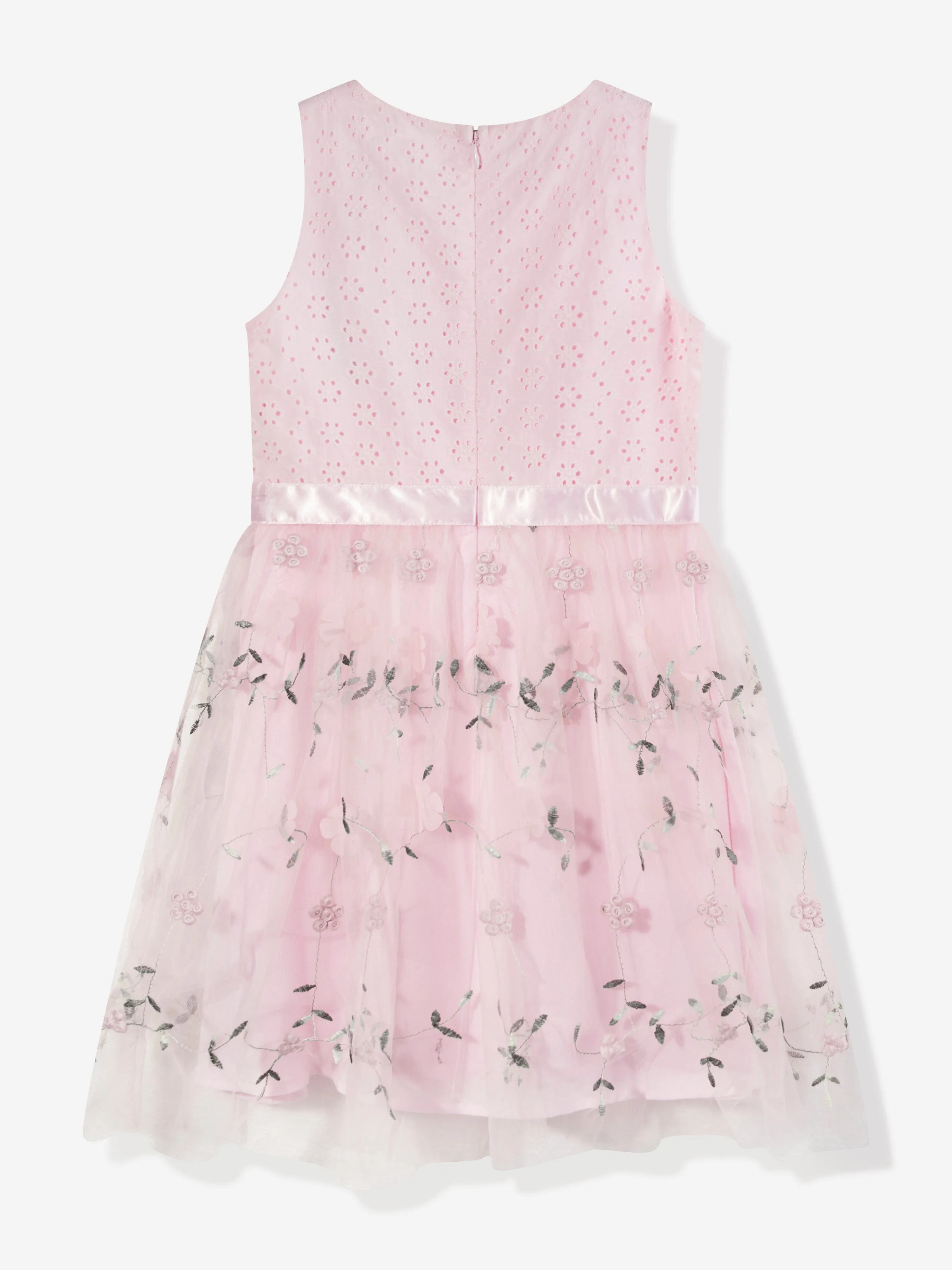 Guess Girls Blumenmuster Trägerkleid in Rosa