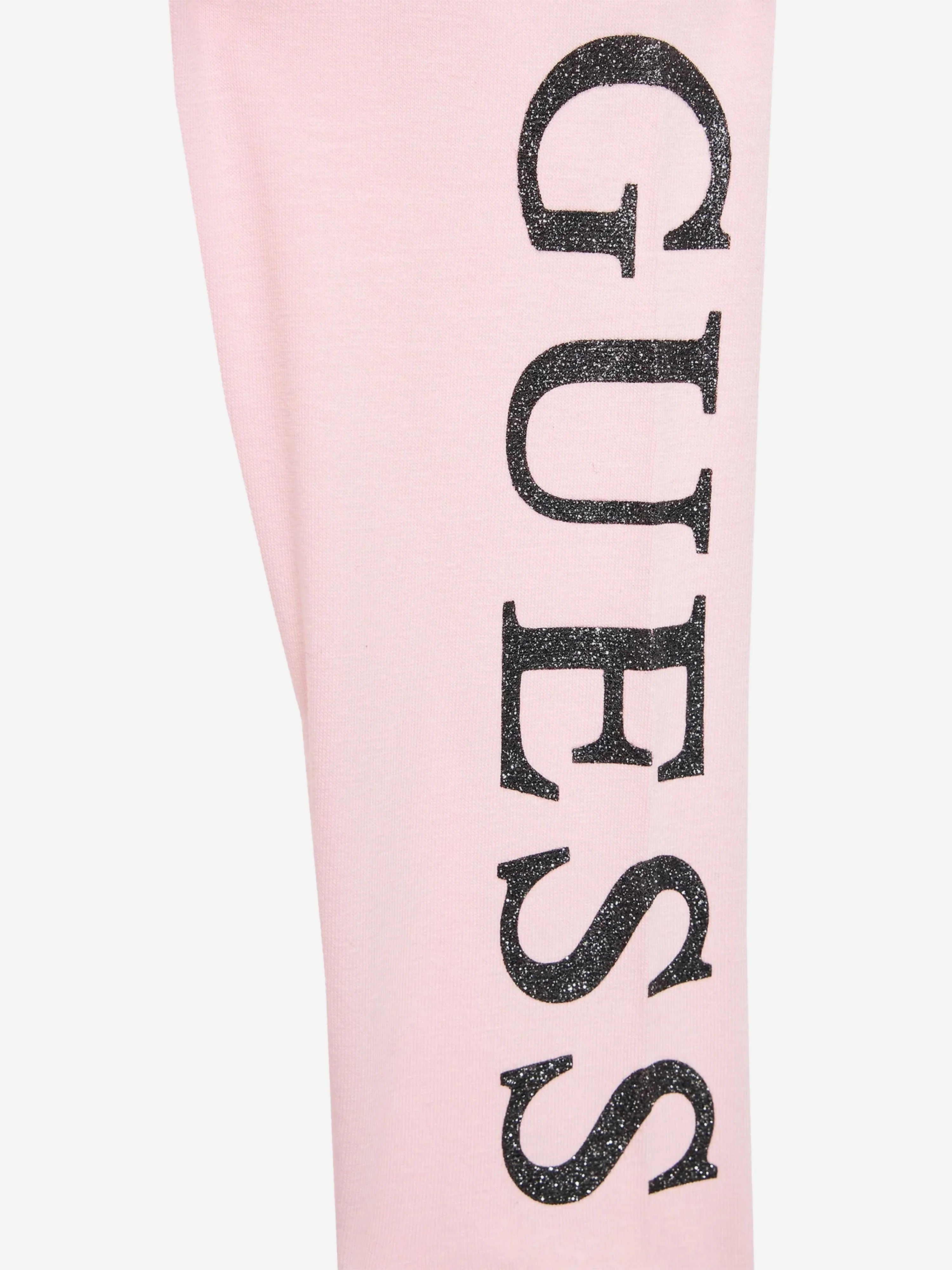 Guess Girls Logo Leggings in Rosa