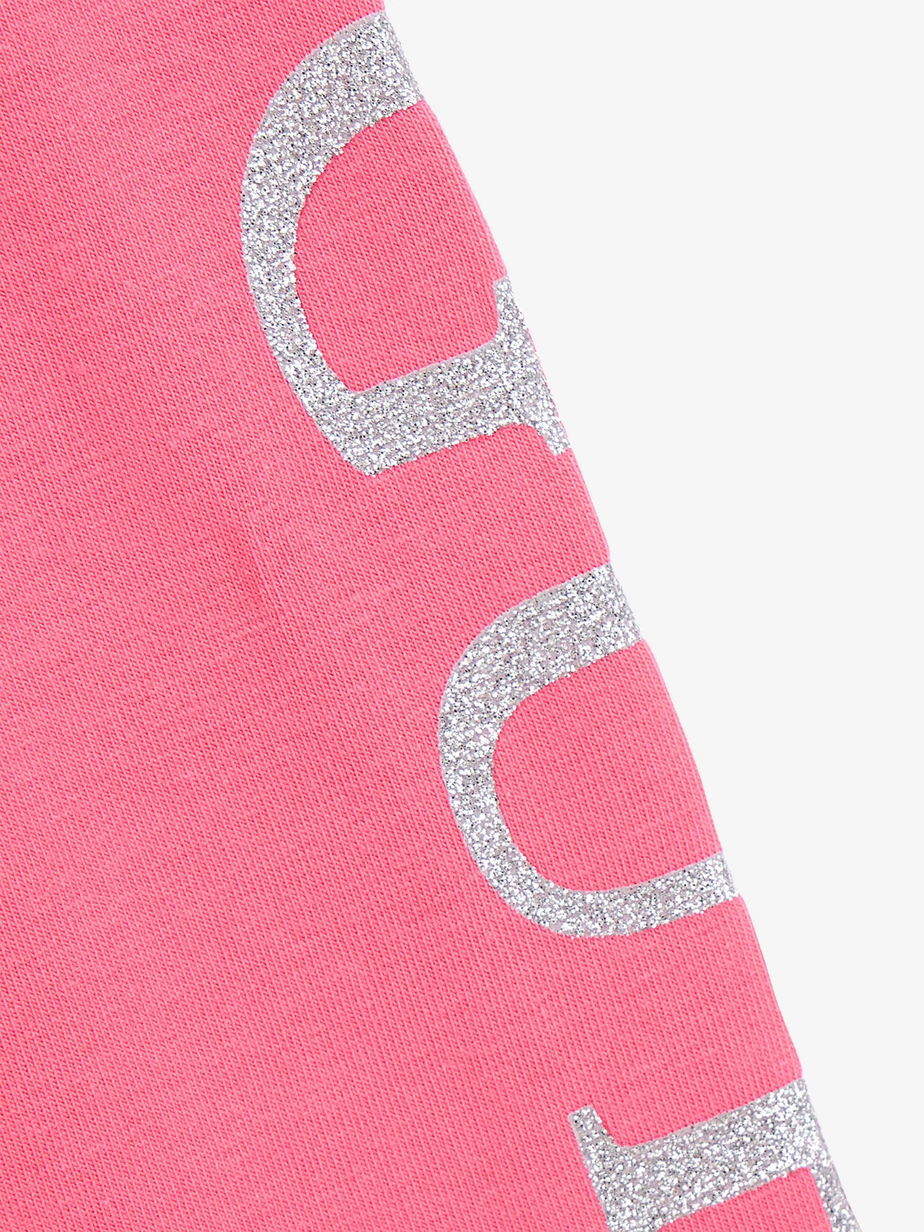 Guess Girls Logo Leggings in Rosa