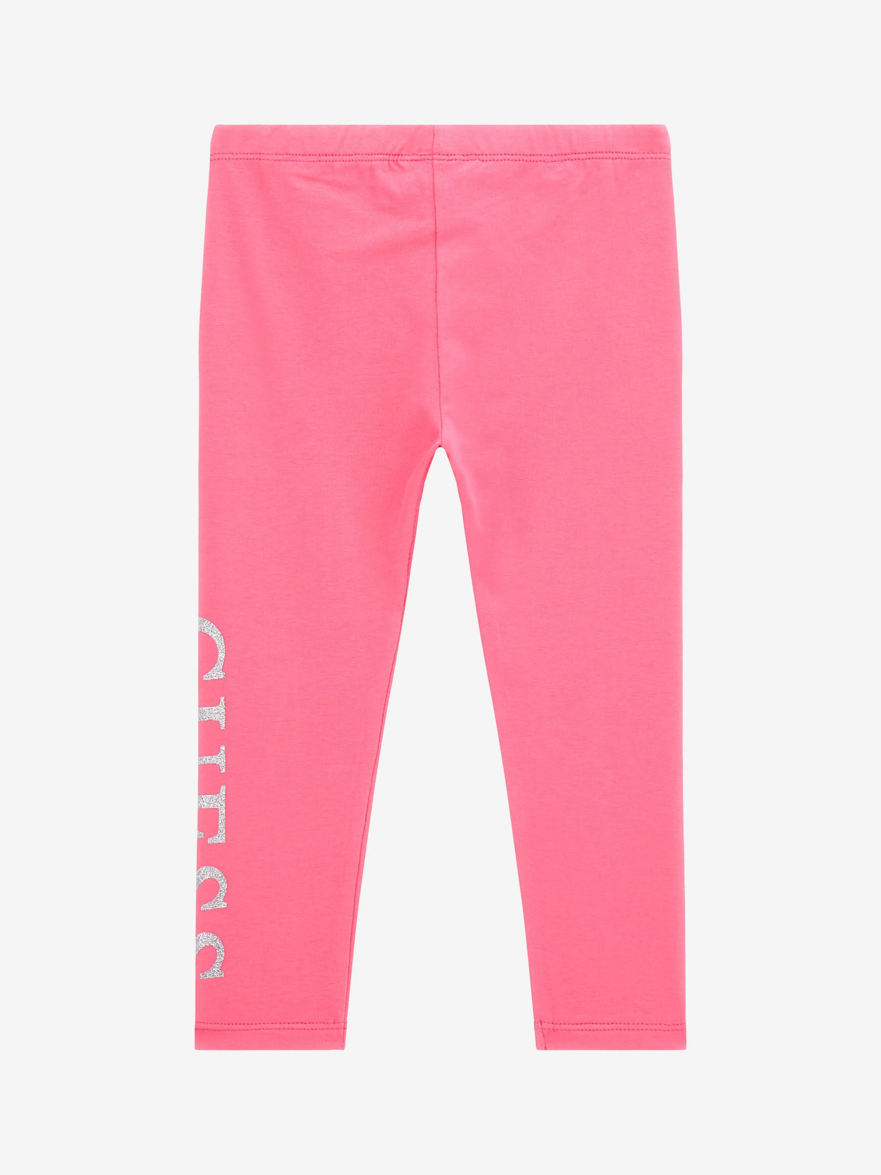 Guess Girls Logo Leggings in Rosa