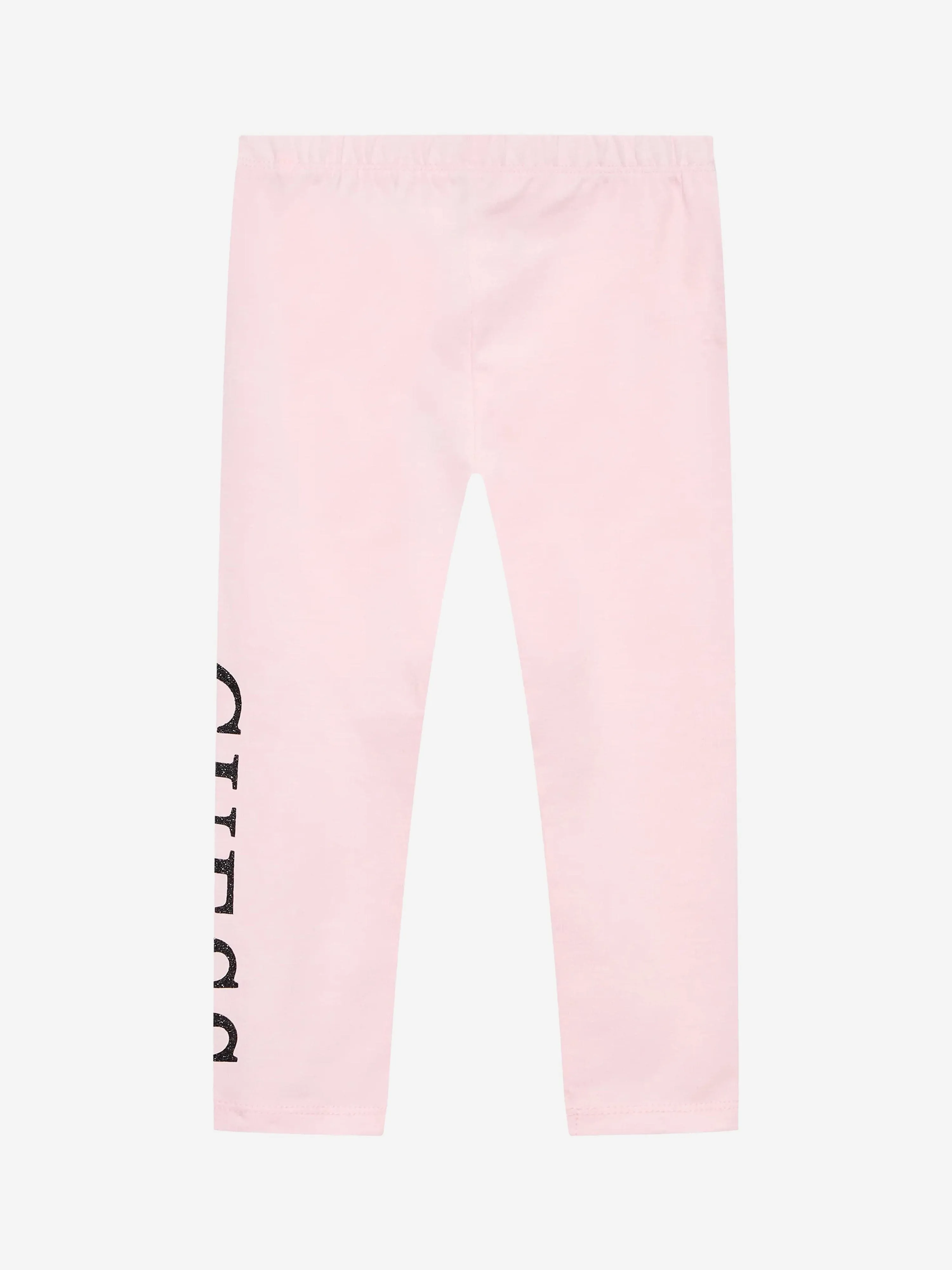 Guess Girls Logo Leggings in Rosa