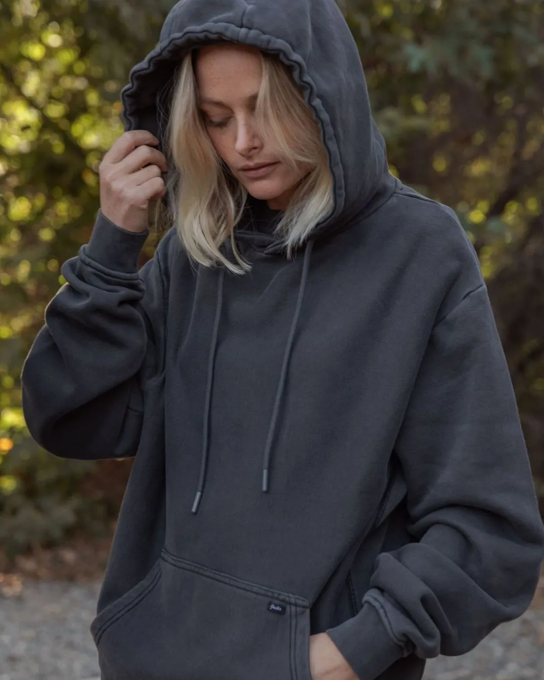 Hevs Fleece-Hoodie - Schwarz