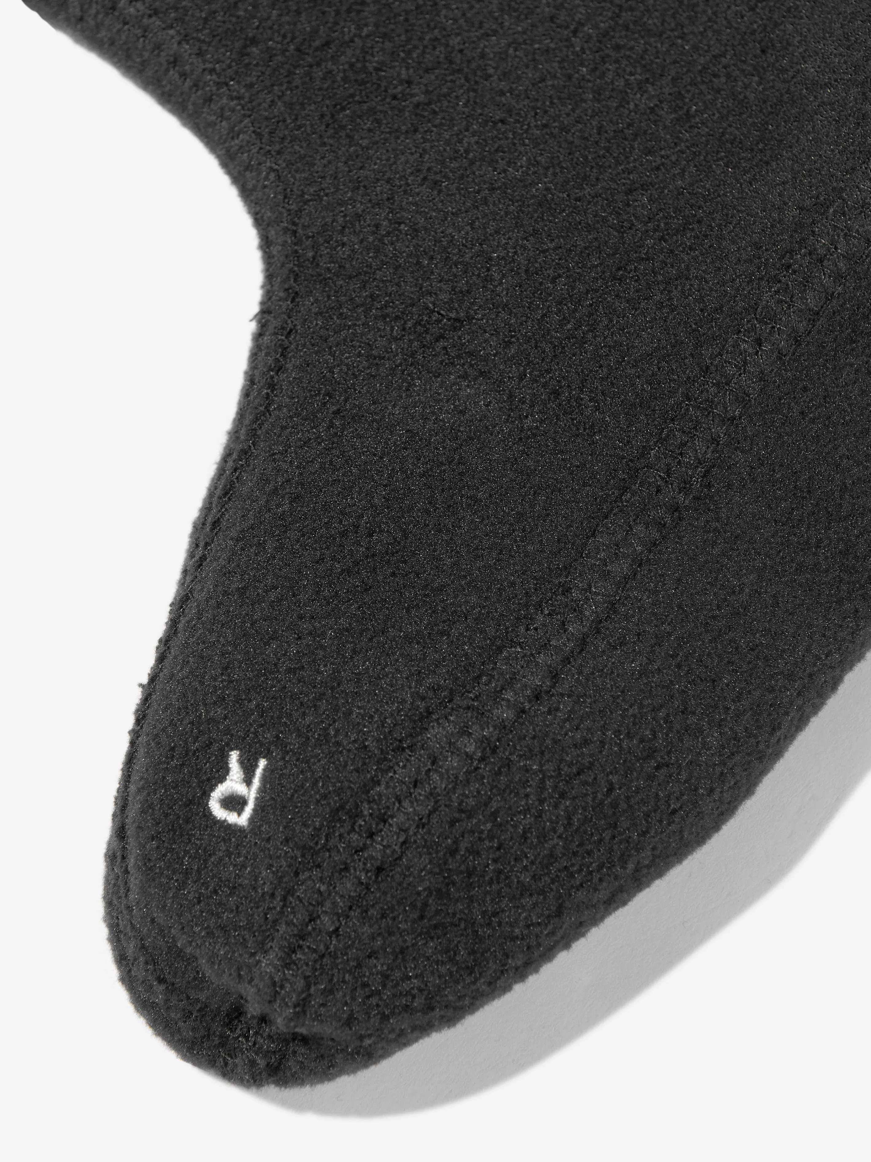 Hunter Kids Recycelte Fleece-Stiefelsocken in Schwarz