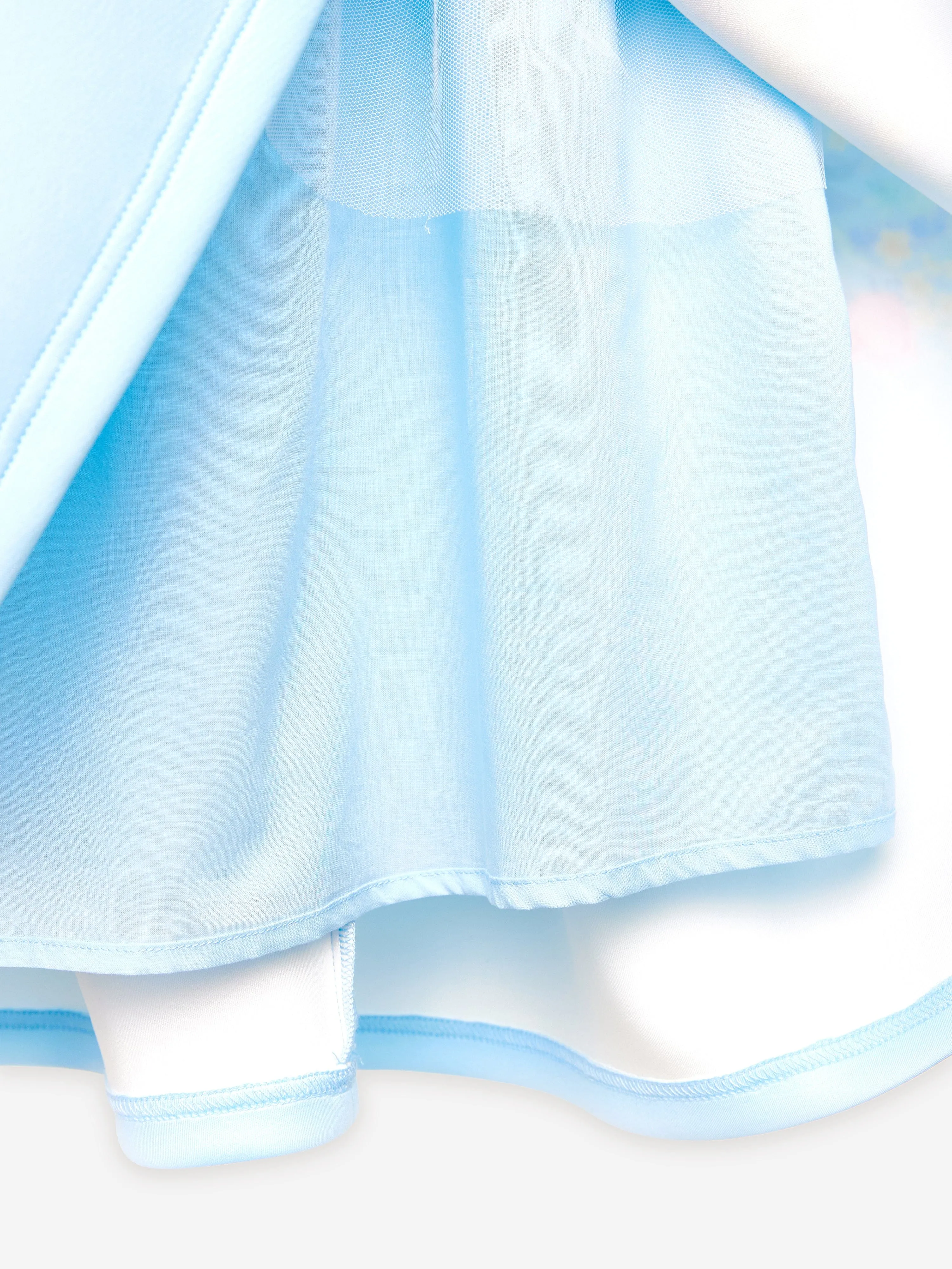 iAMe Mädchen Blumenprint Kleid in Blau