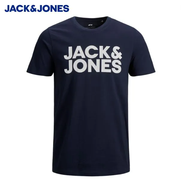 Jack & Jones Corp Navy Classic T-Shirt Navy