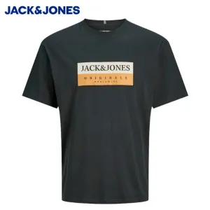 Jack & Jones Erik Box Logo Grün T-Shirt Grün