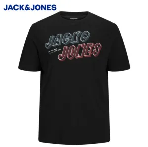 Jack & Jones Freitag Ss Schwarzes T-Shirt Schwarz