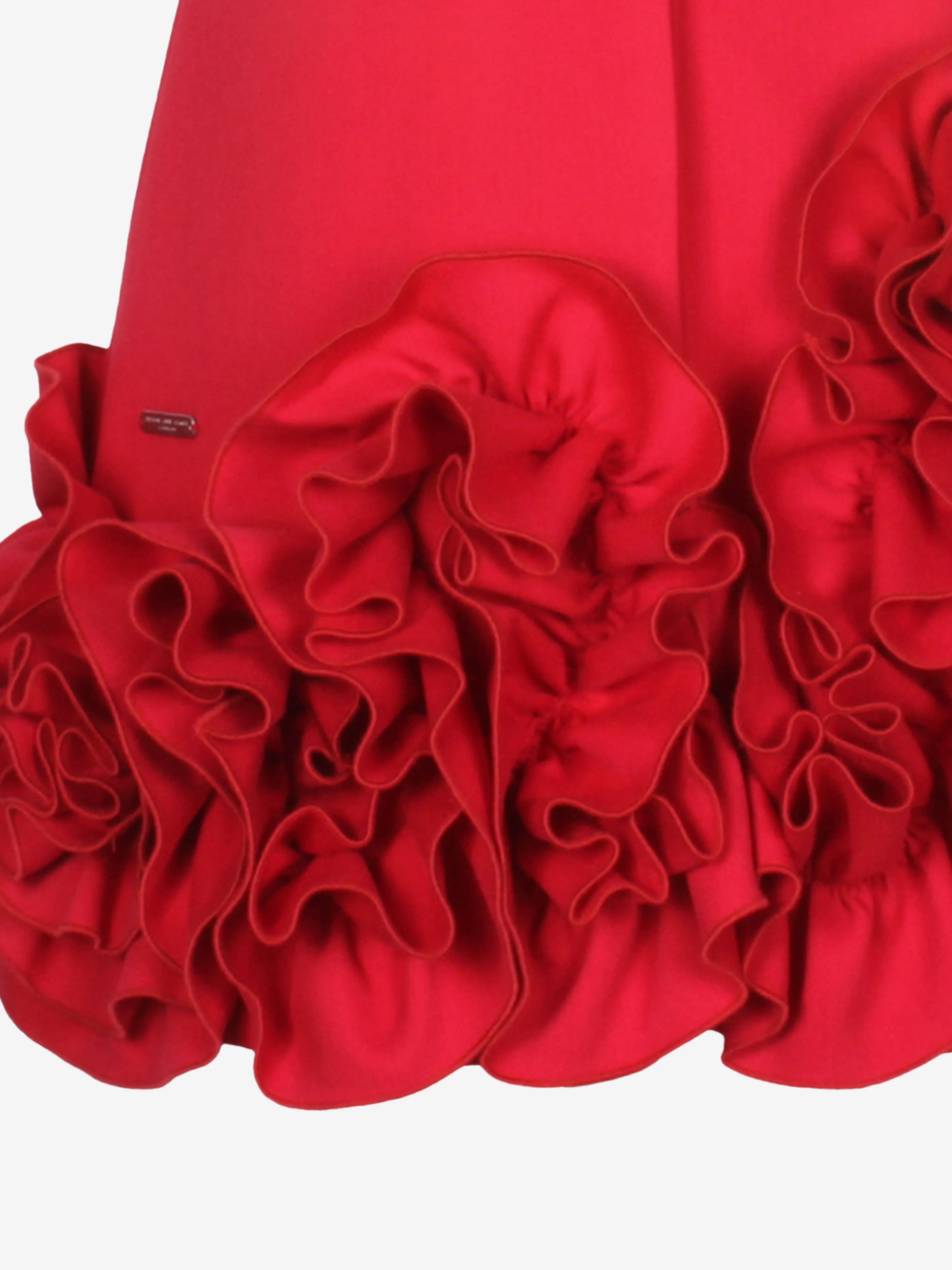 Jessie And James Girls Dream On Rüschen-Blumenkleid in Rot