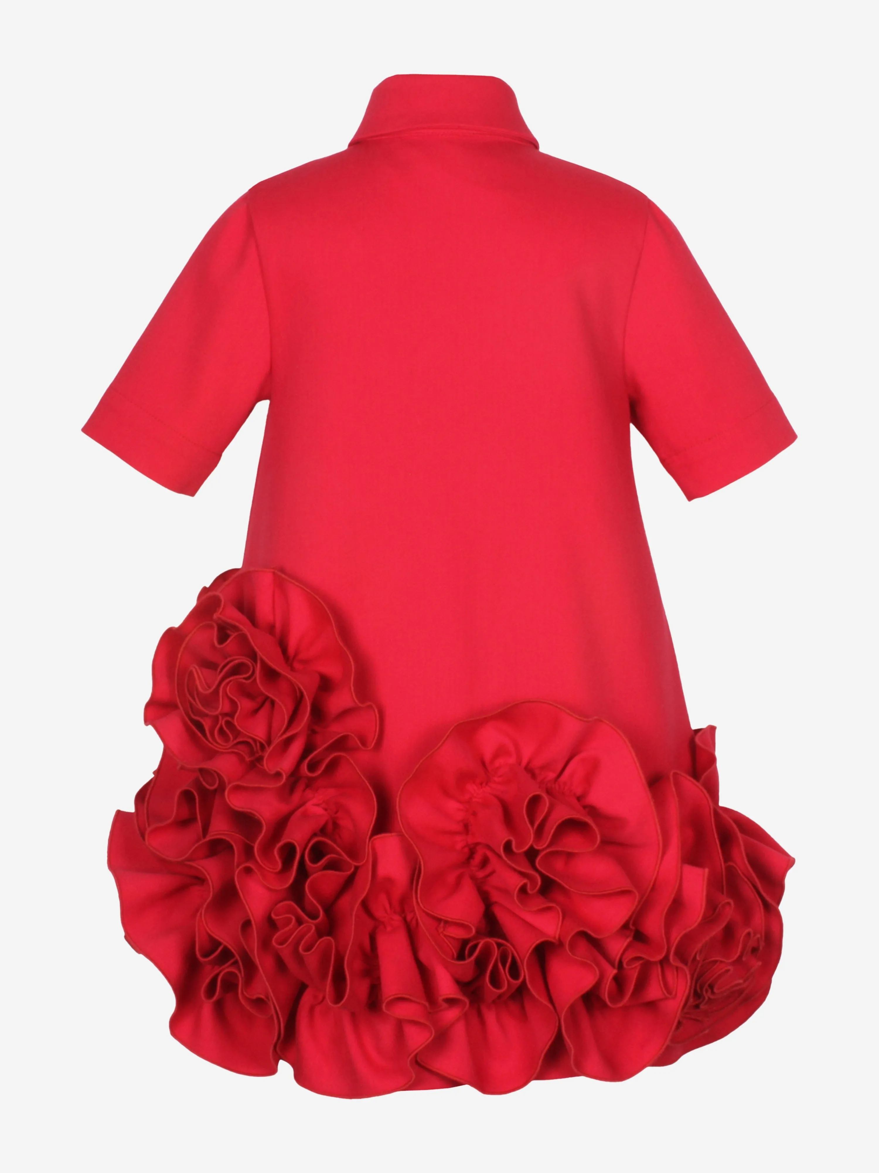 Jessie And James Girls Dream On Rüschen-Blumenkleid in Rot