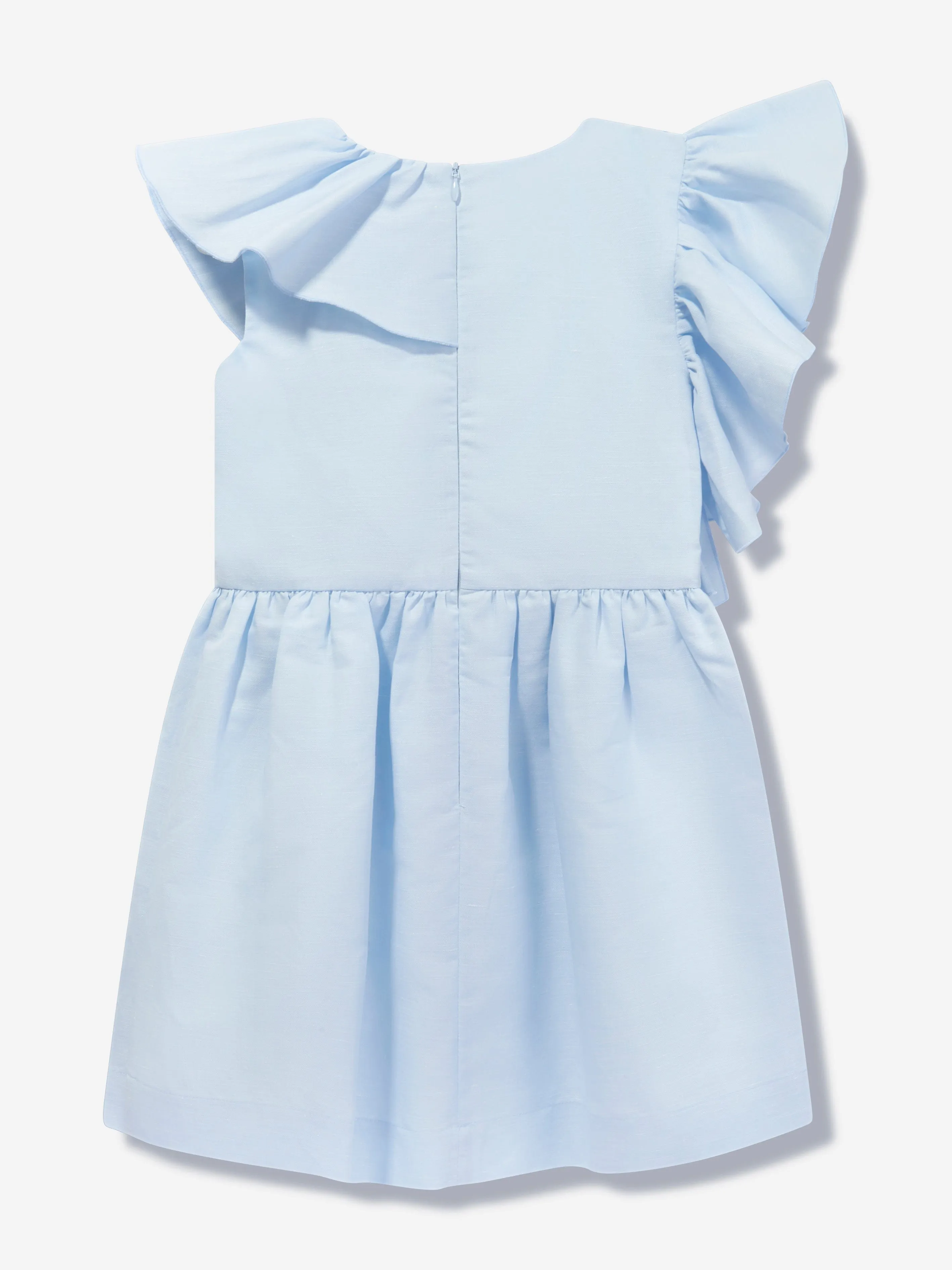 Jessie And James Mädchen Wasserfallkleid in Blau