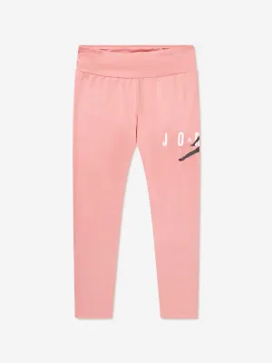 Jordan Girls Jumpman Nachhaltige Leggings in Rot