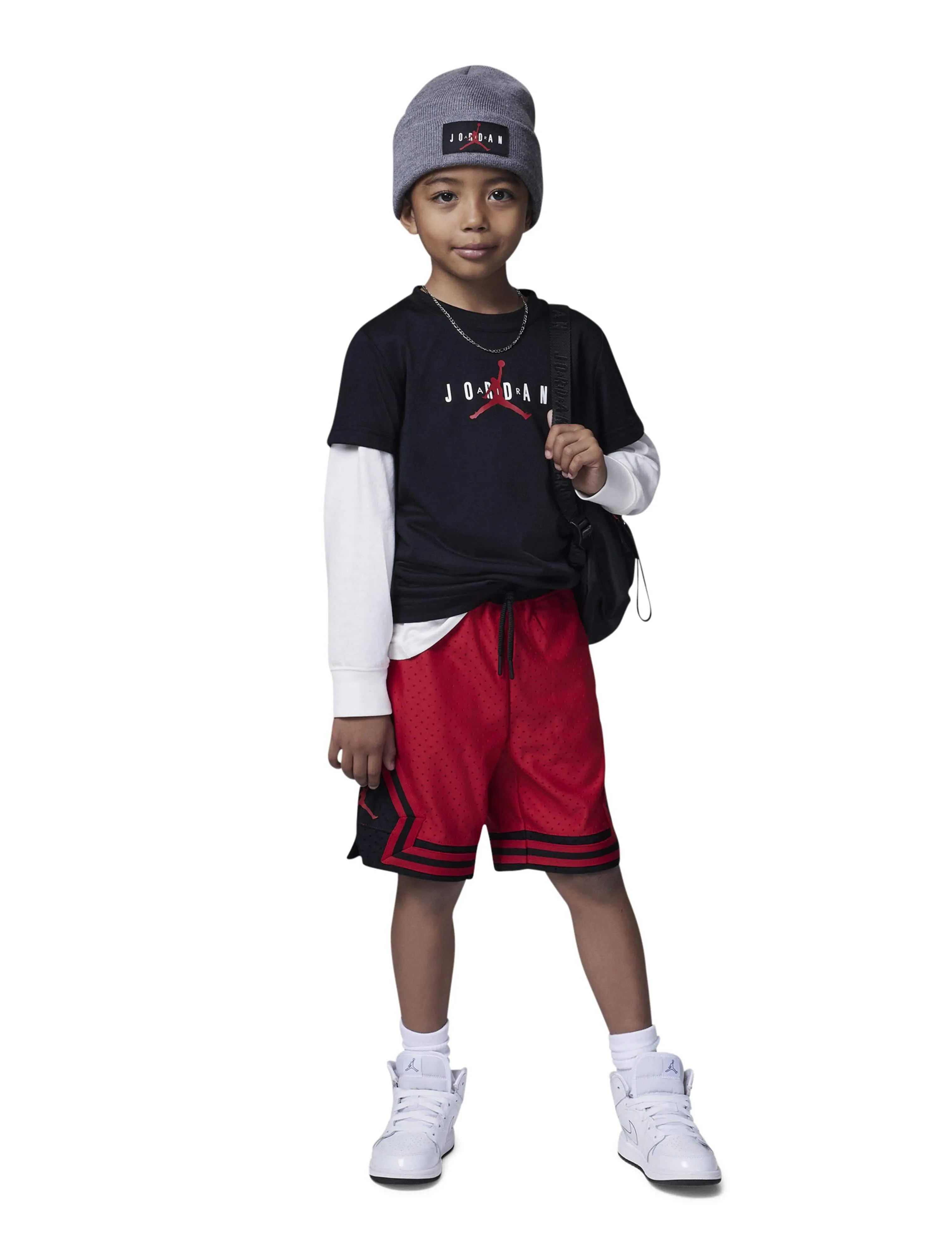Jordan Kids Jumpman Nachhaltiges Grafik-T-Shirt in Schwarz
