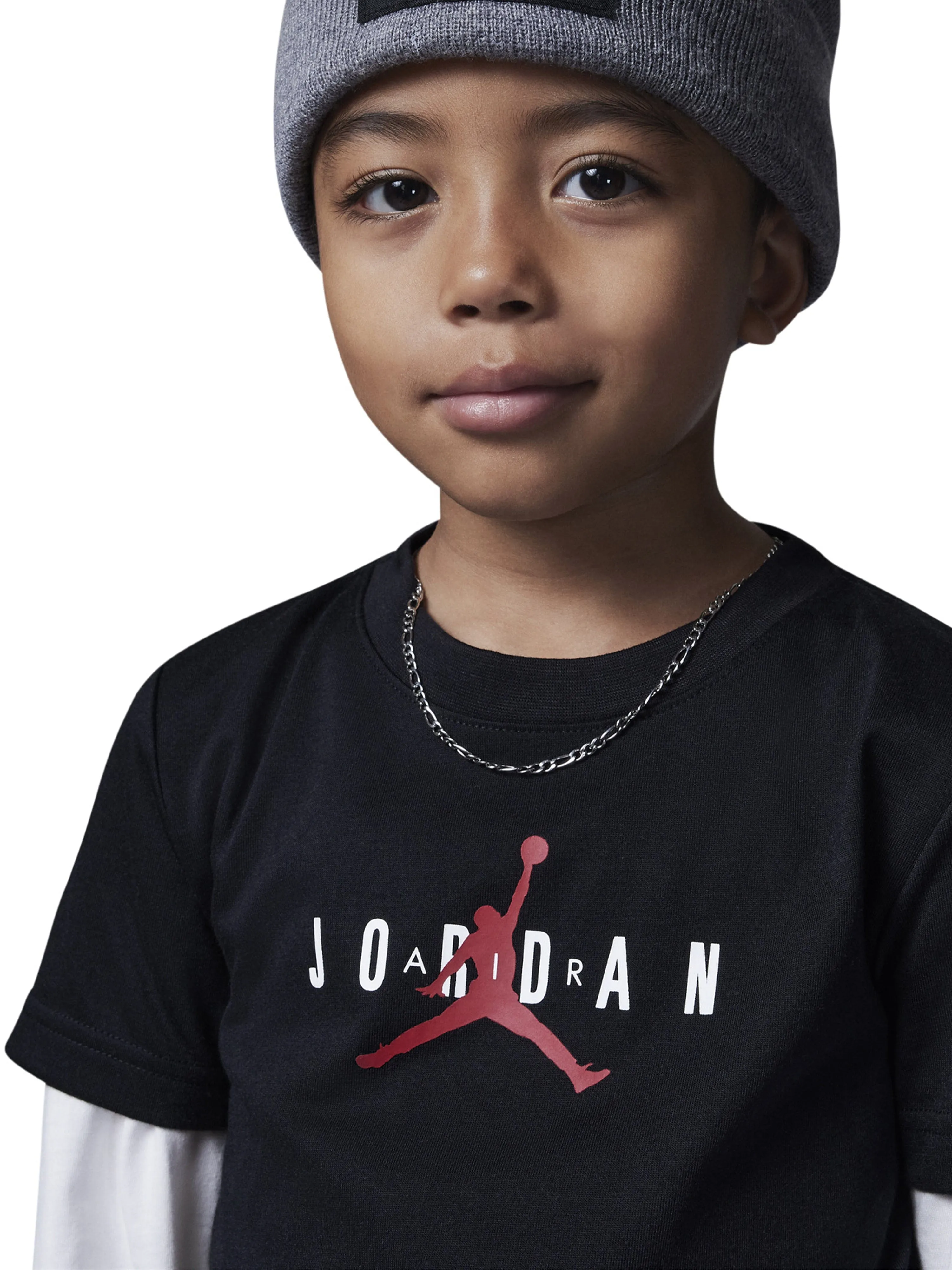 Jordan Kids Jumpman Nachhaltiges Grafik-T-Shirt in Schwarz