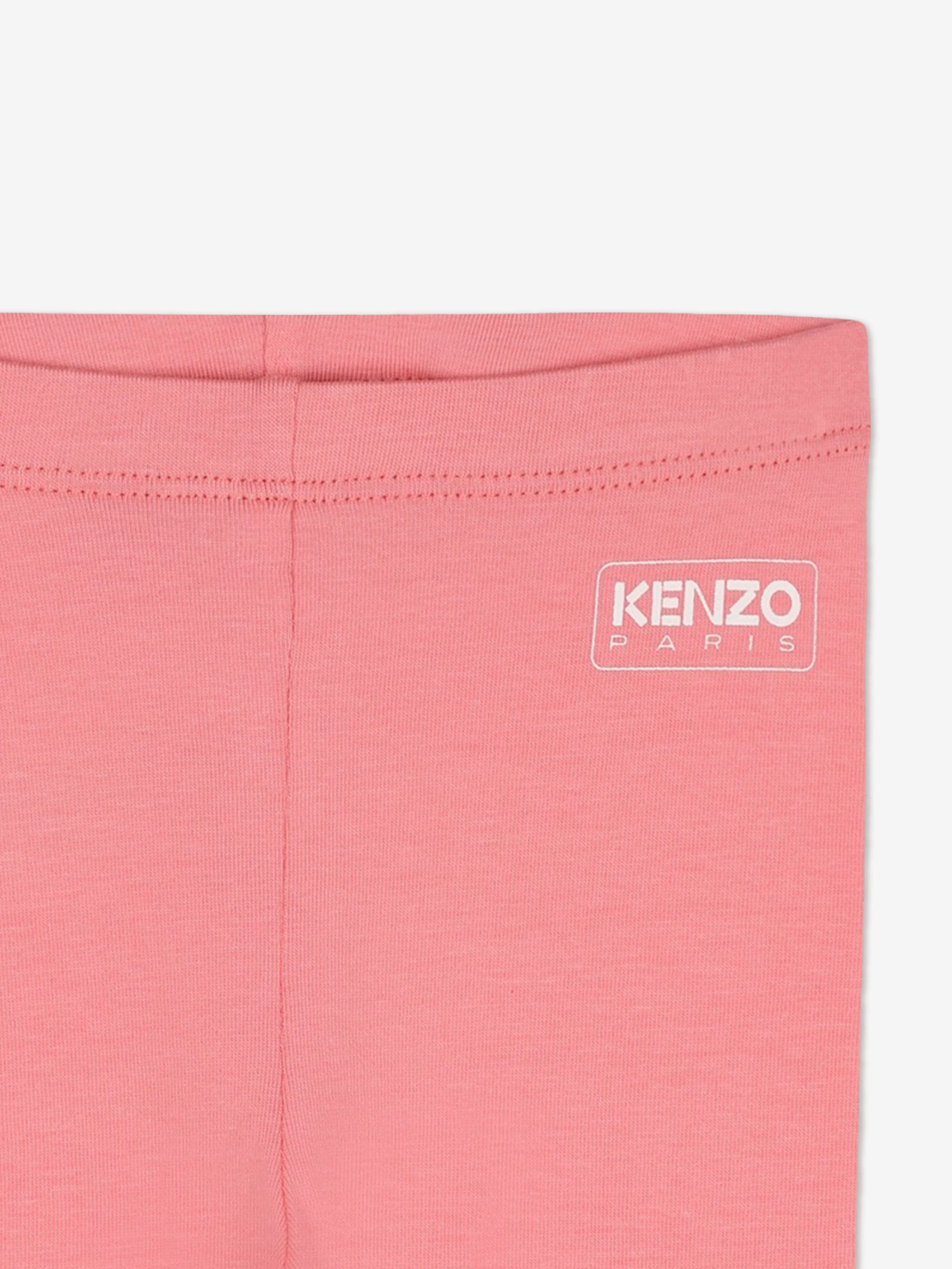 KENZO Baby Mädchen Logo Leggings in Rosa