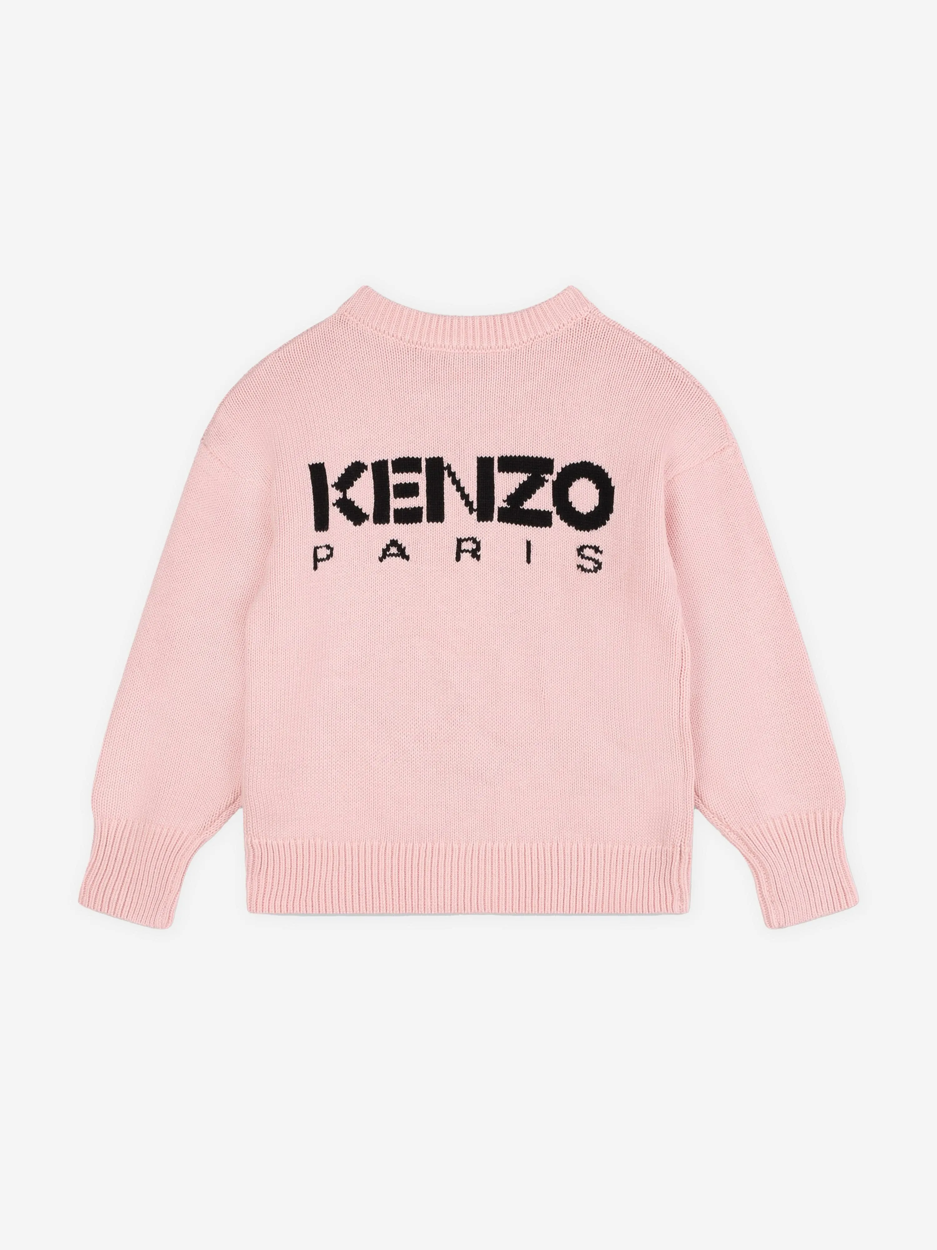 KENZO Girls Boke Flower Pullover in Rosa
