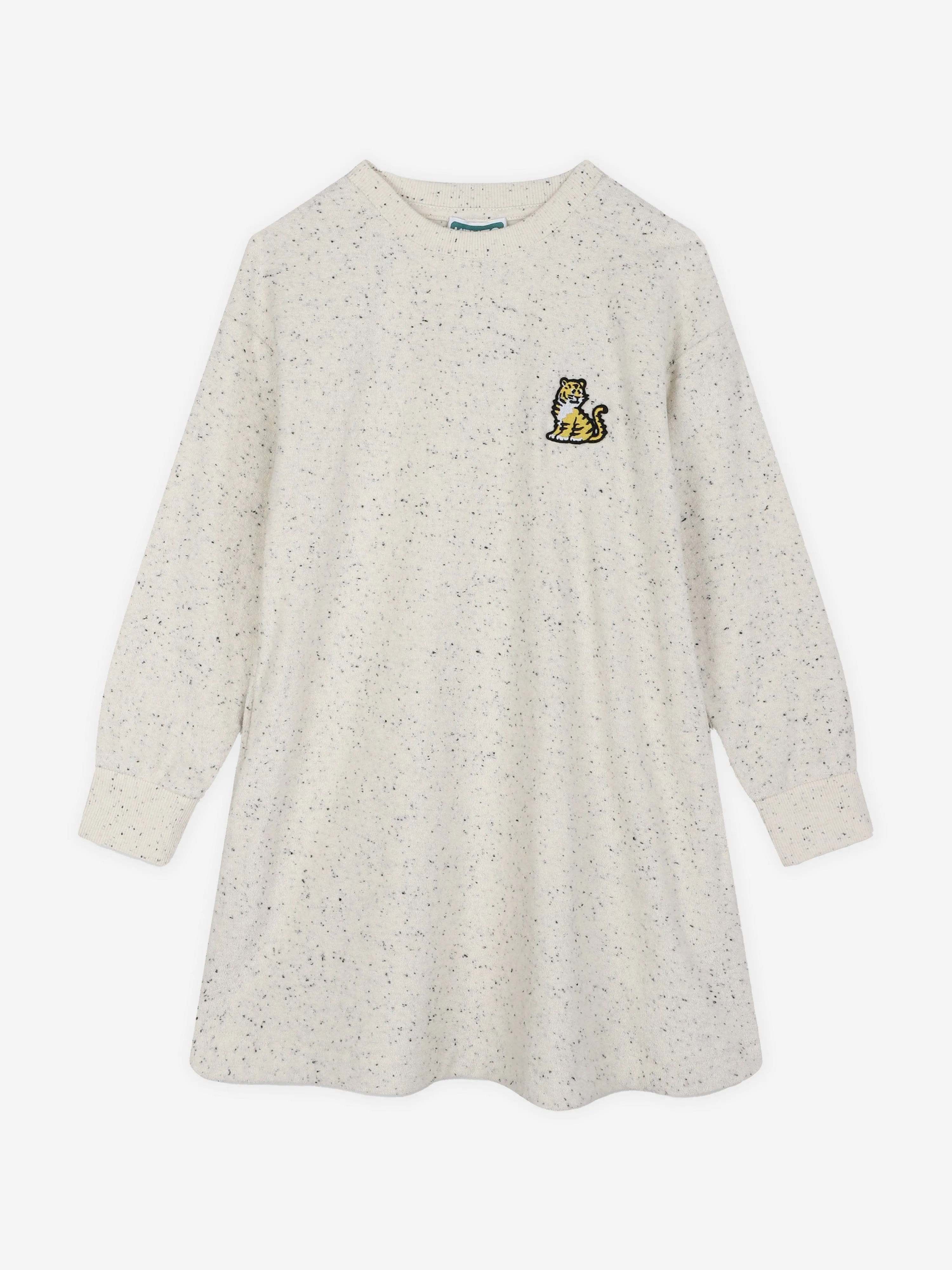 KENZO Girls Kotora Pulloverkleid in Elfenbein