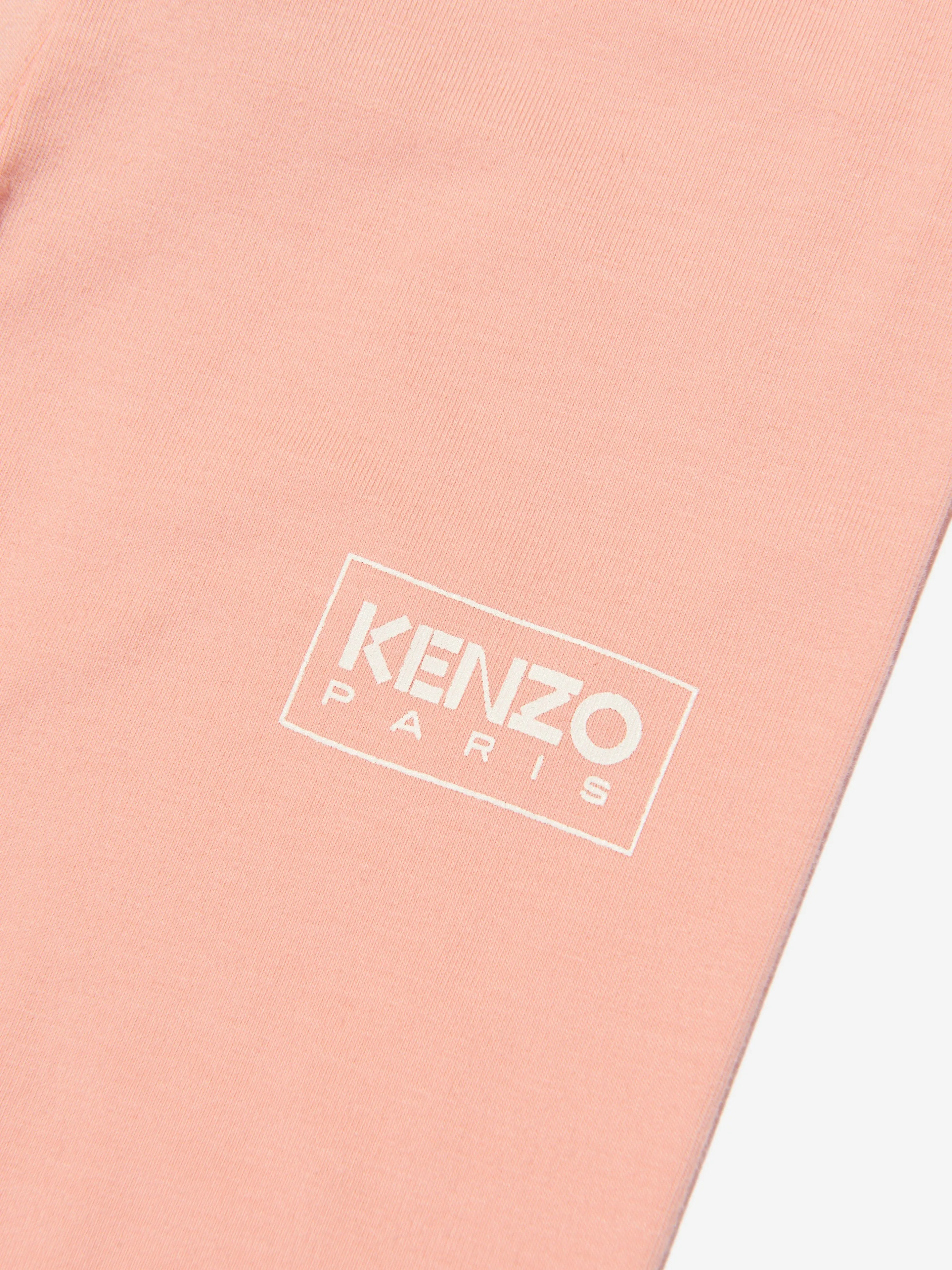 KENZO Mädchen Logo Leggings in Rosa
