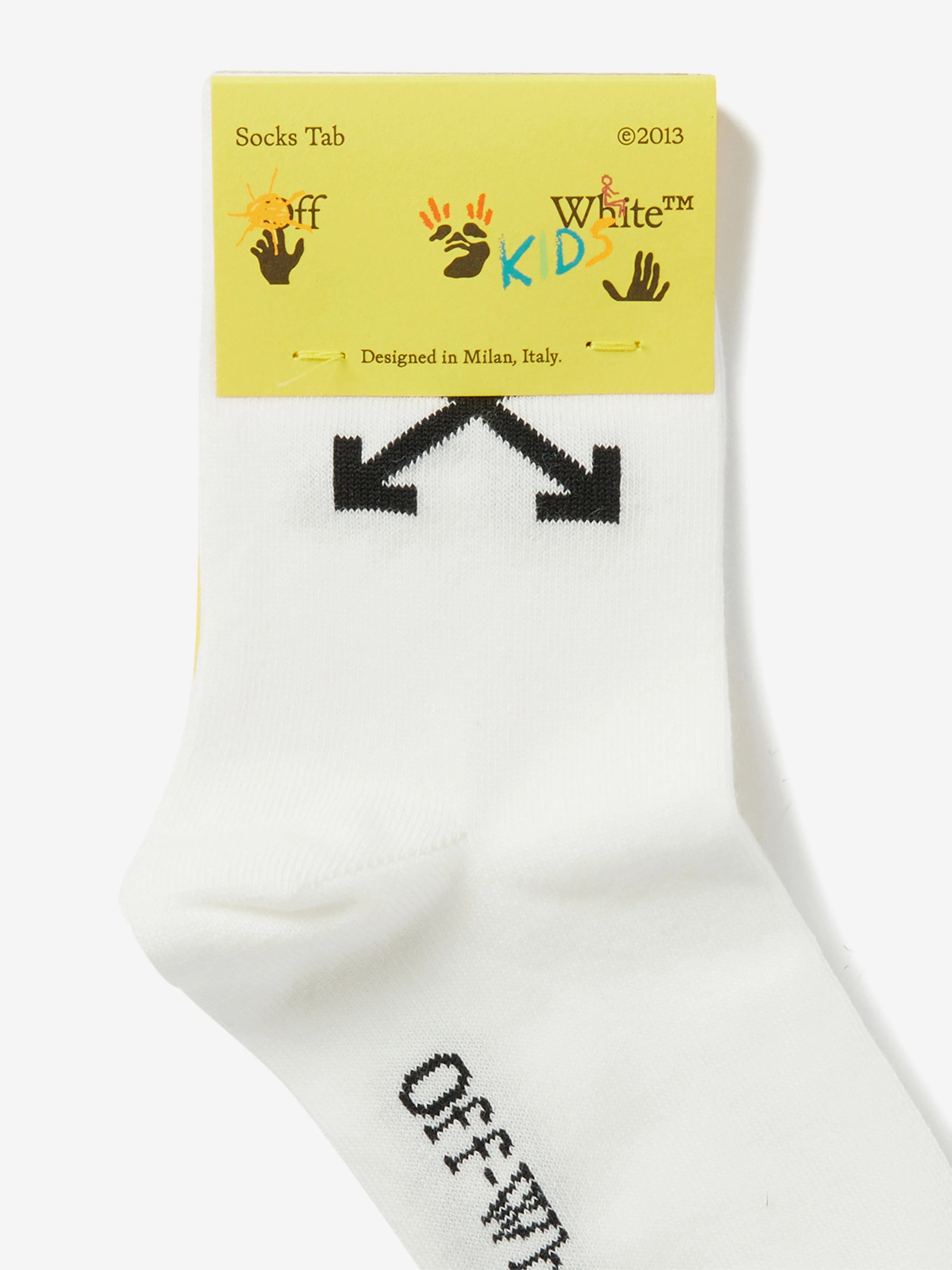 Kids Arrow Mid High Socken in Weiß