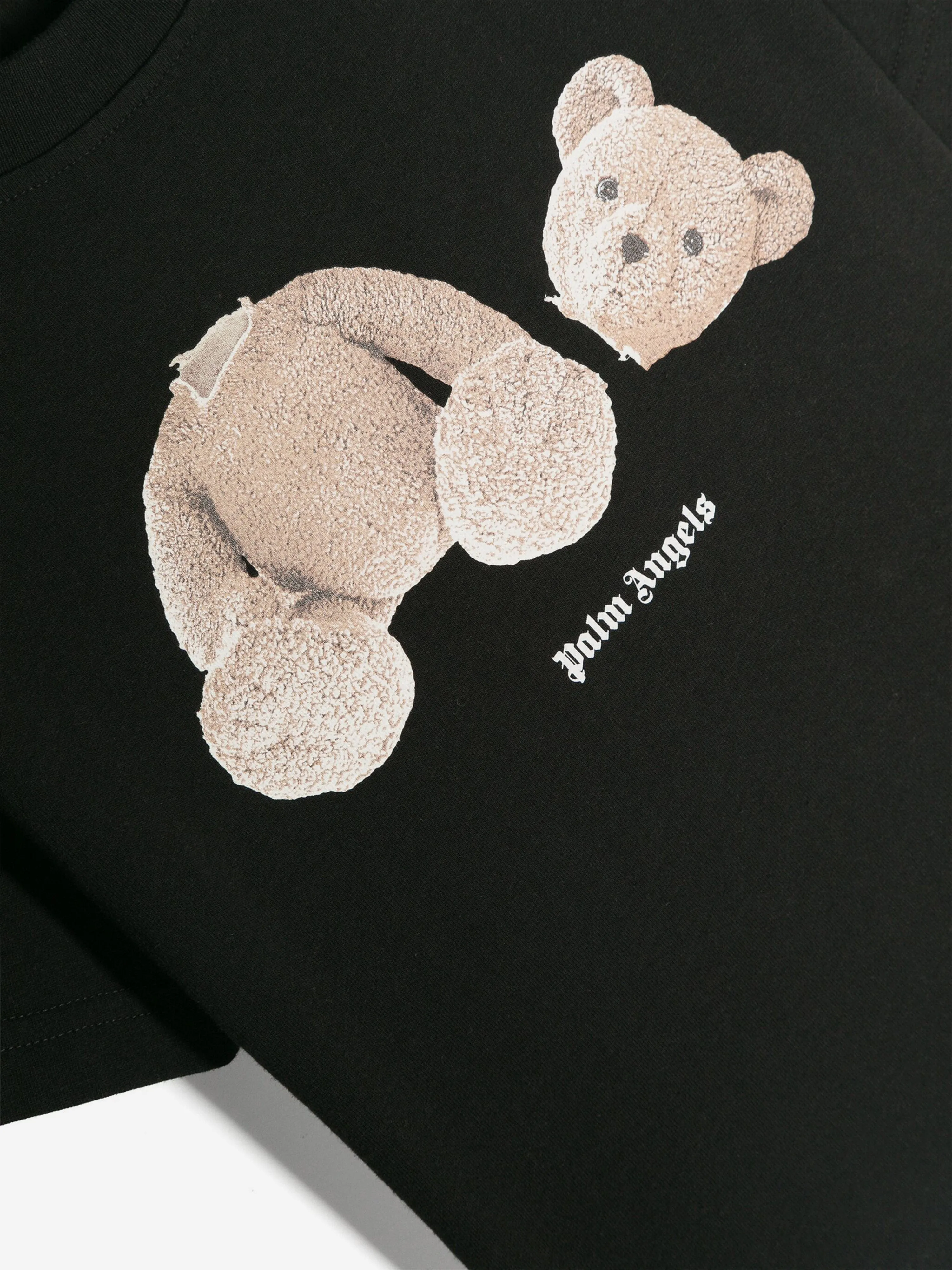 Kinder Bär T-Shirt in Schwarz