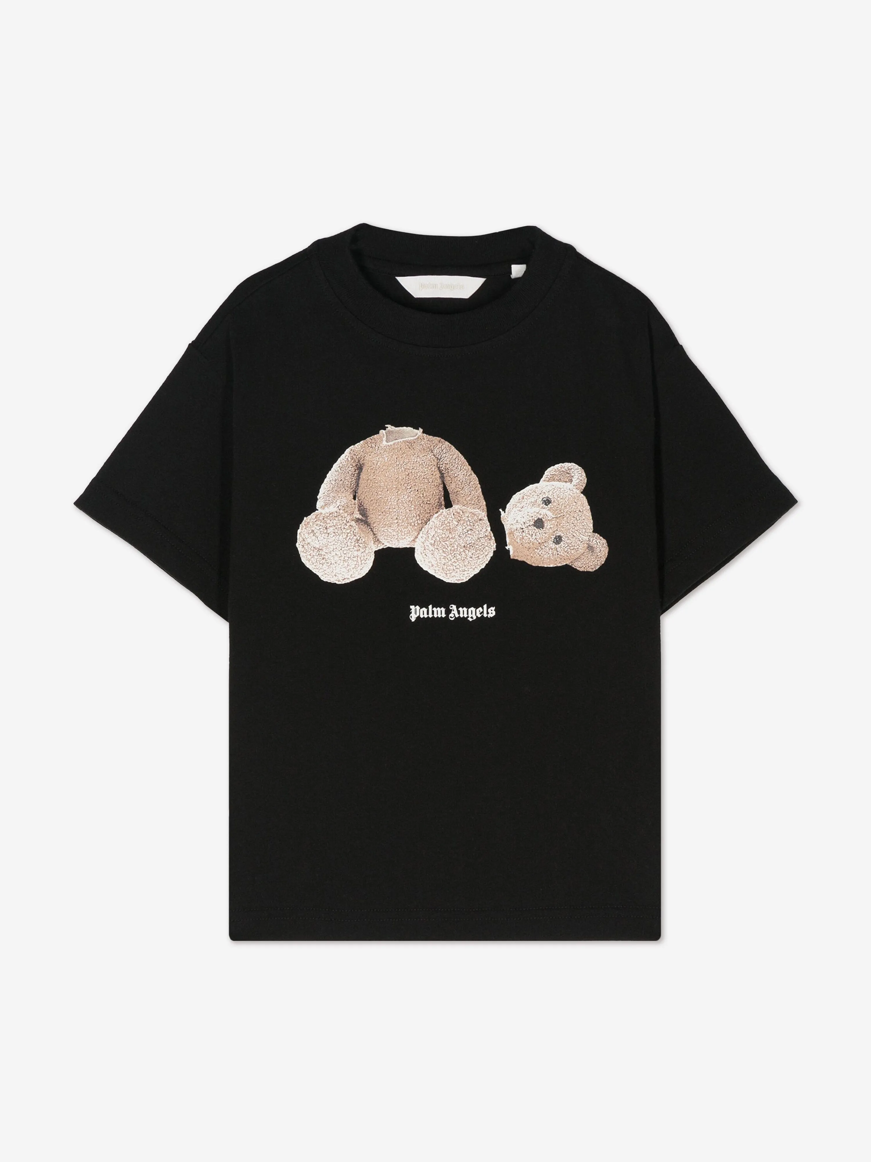 Kinder Bär T-Shirt in Schwarz