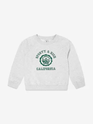 Kids California Emblem Sweatshirt in Grau