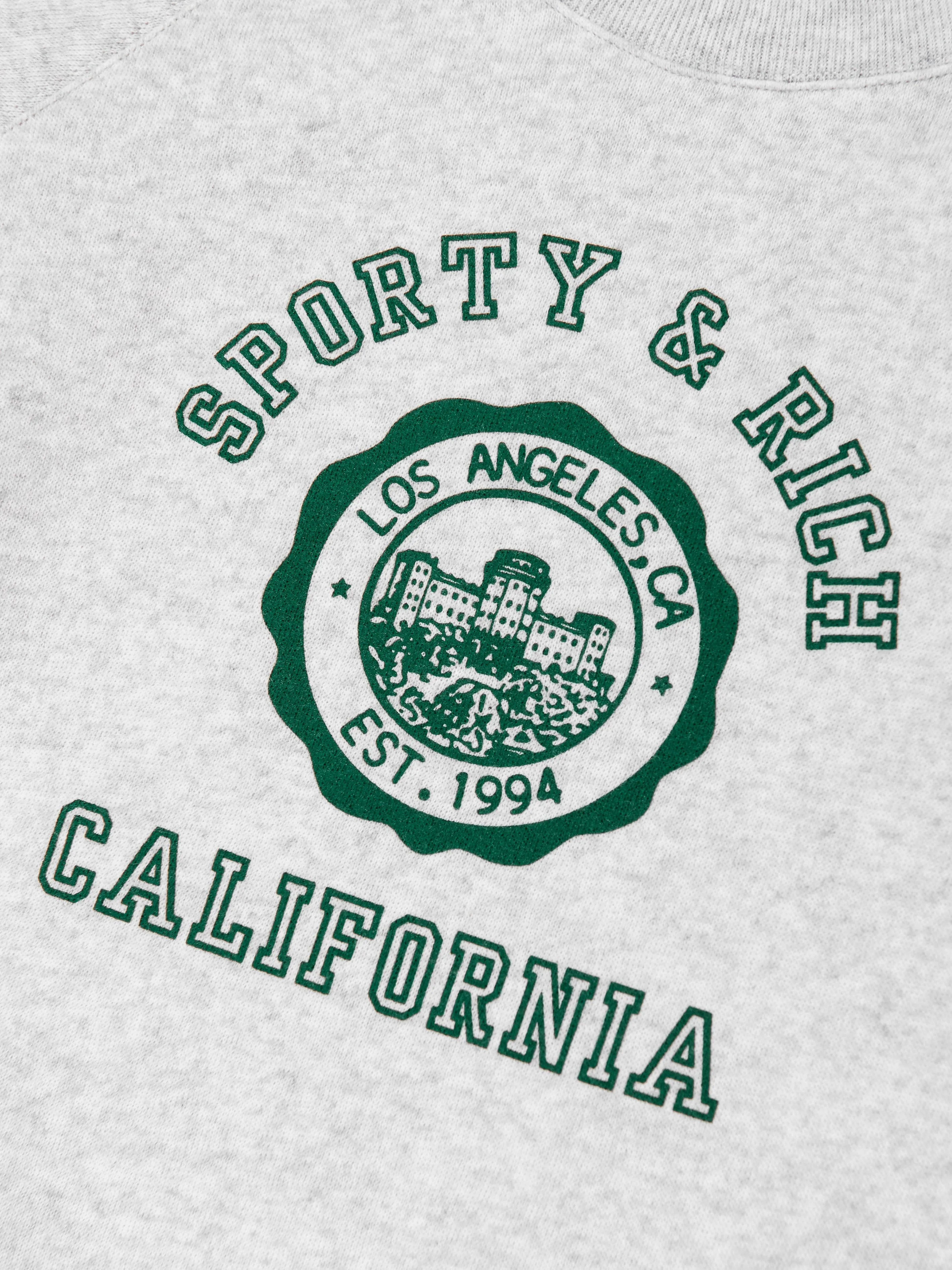 Kids California Emblem Sweatshirt in Grau