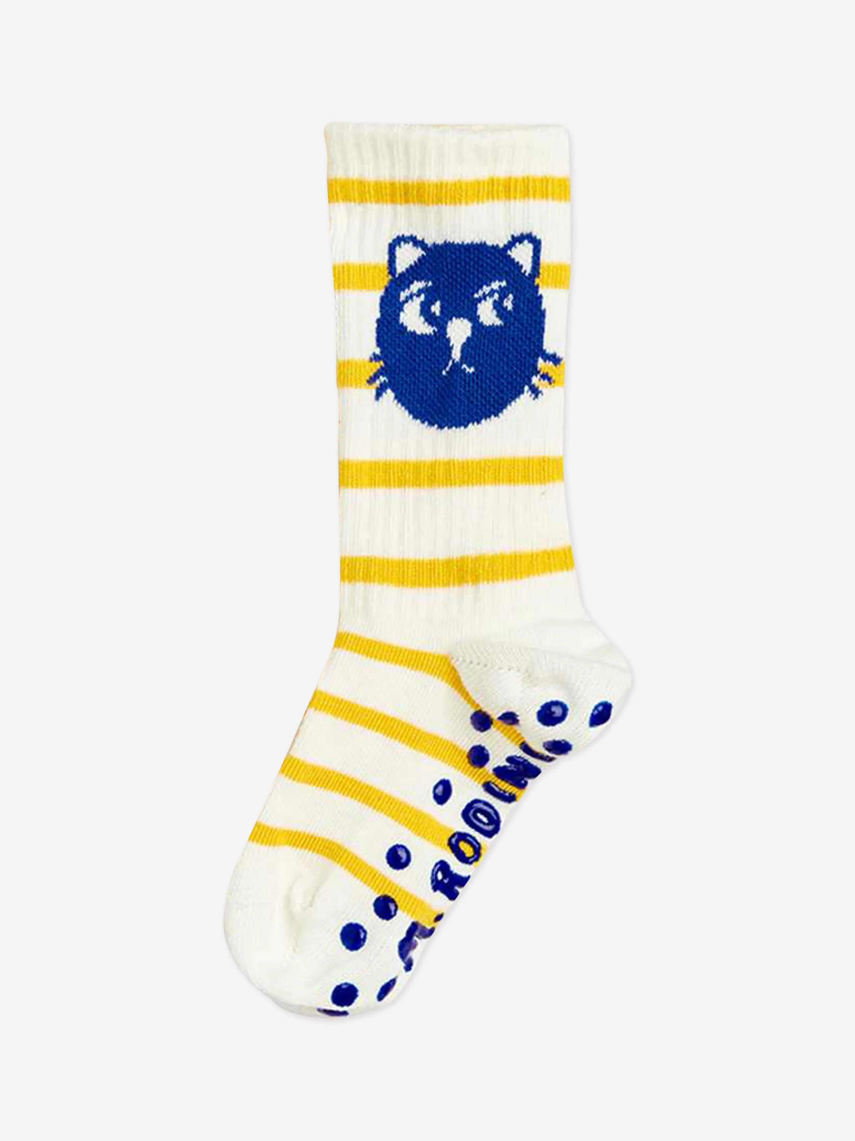 Kinder Katze Gestreift 2er-Pack Anti-Rutsch-Socken in Mehrfarben