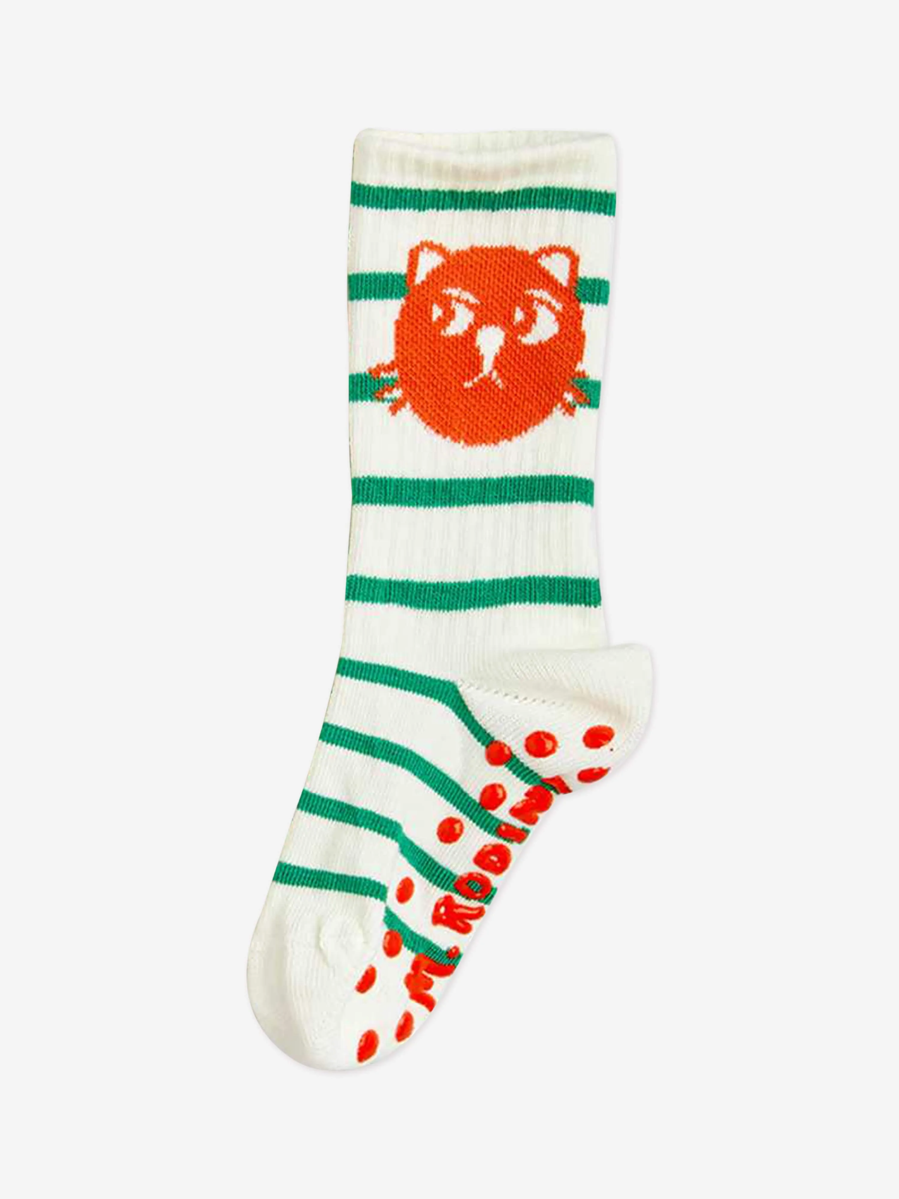 Kinder Katze Gestreift 2er-Pack Anti-Rutsch-Socken in Mehrfarben