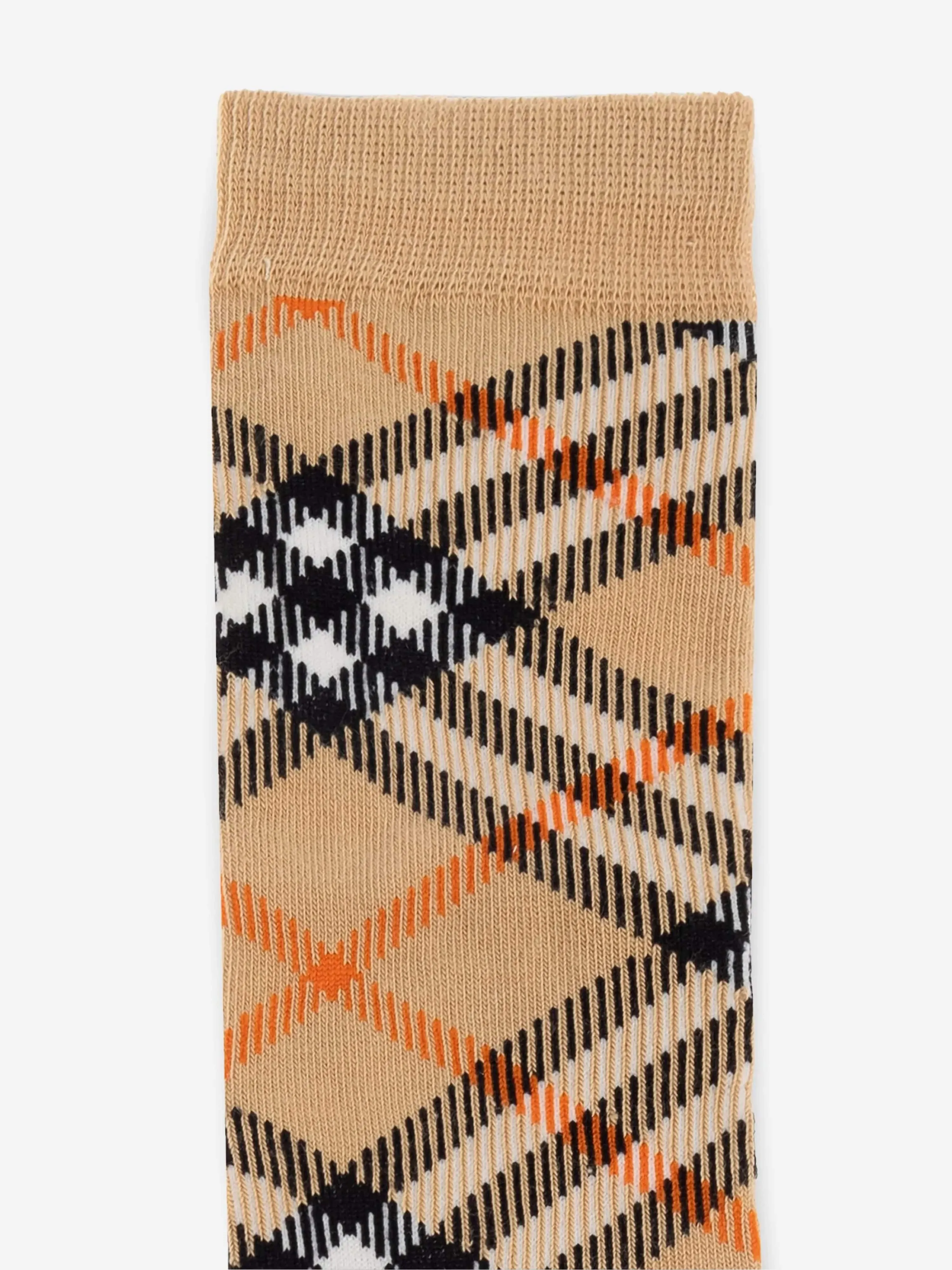 Kinder Baumwollmix-Socken in Beige