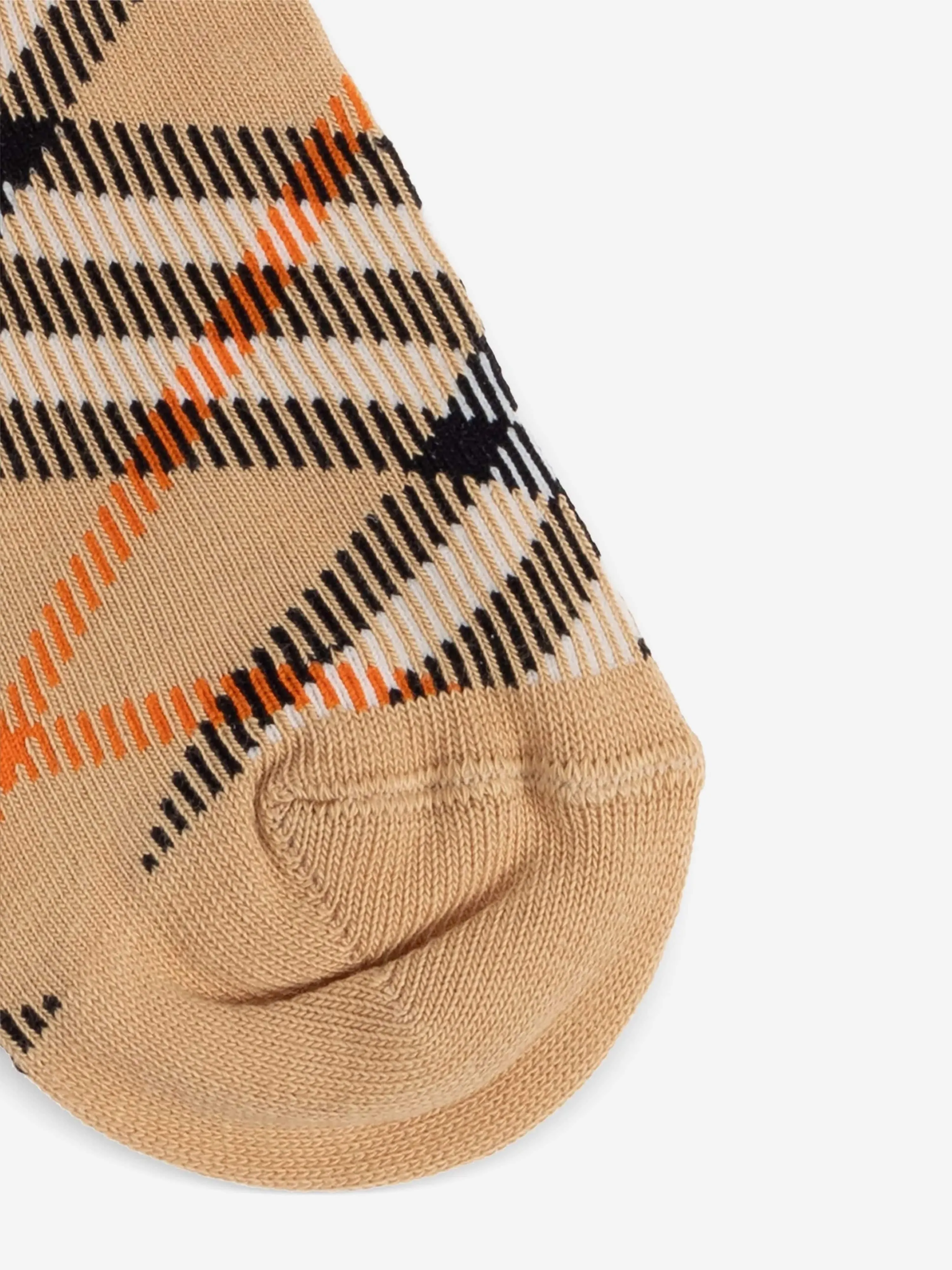 Kinder Baumwollmix-Socken in Beige
