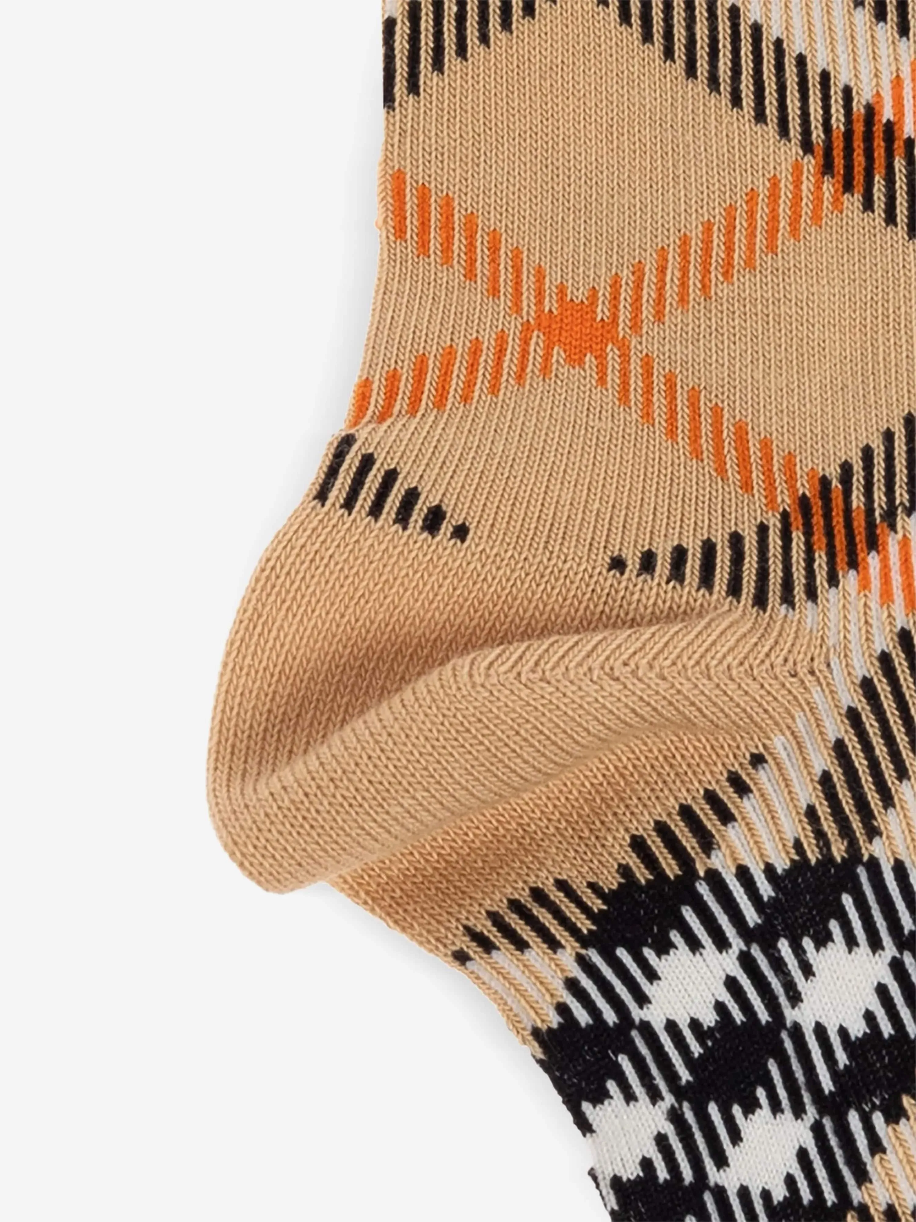 Kinder Baumwollmix-Socken in Beige