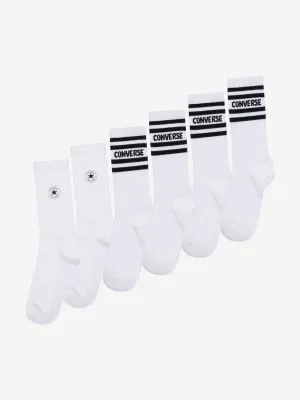 Kids Chuck Patch 6er-Pack Socken-Set in Weiß