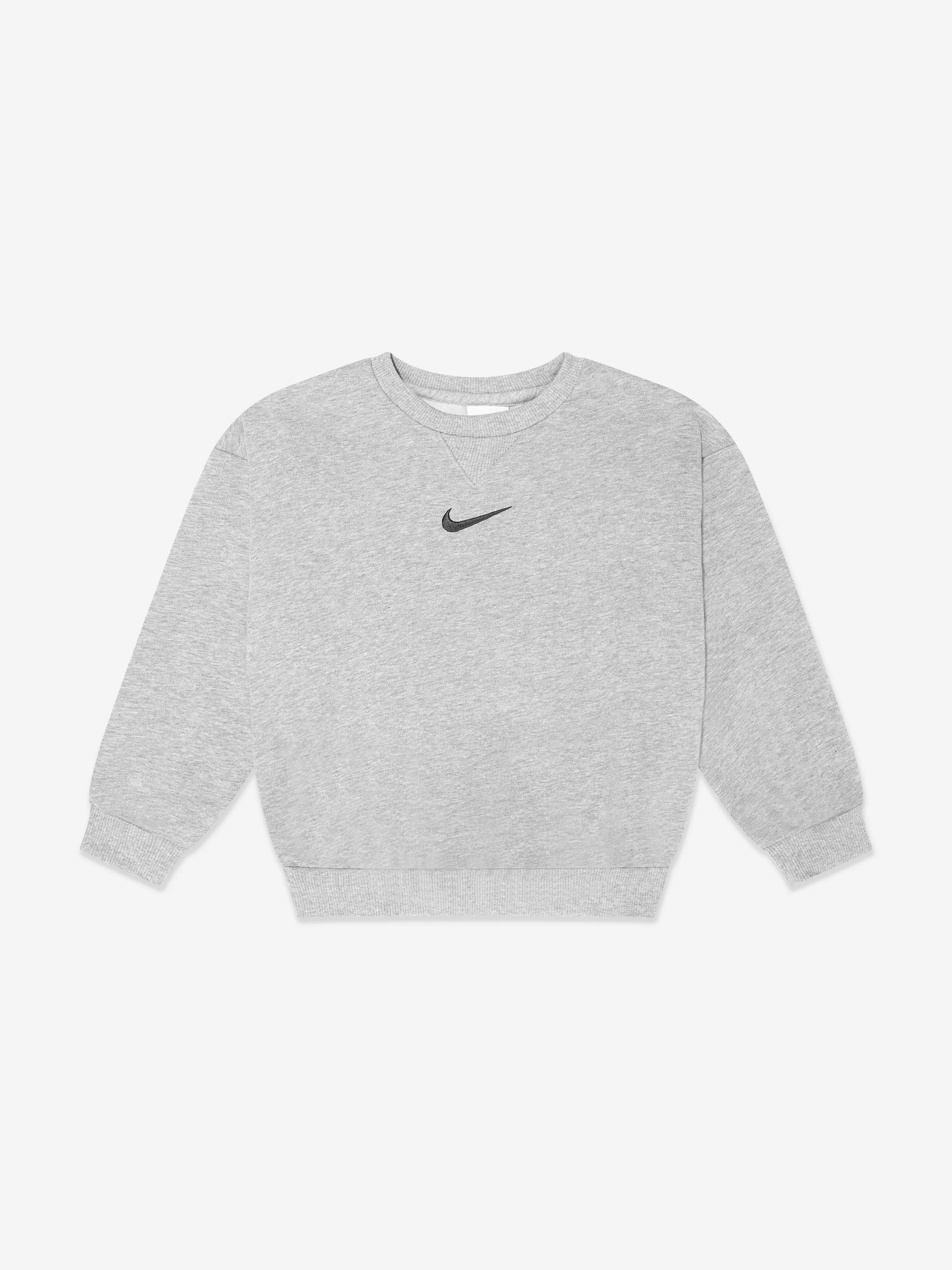 Kinder Essential Fleece Trainingsanzug in Grau