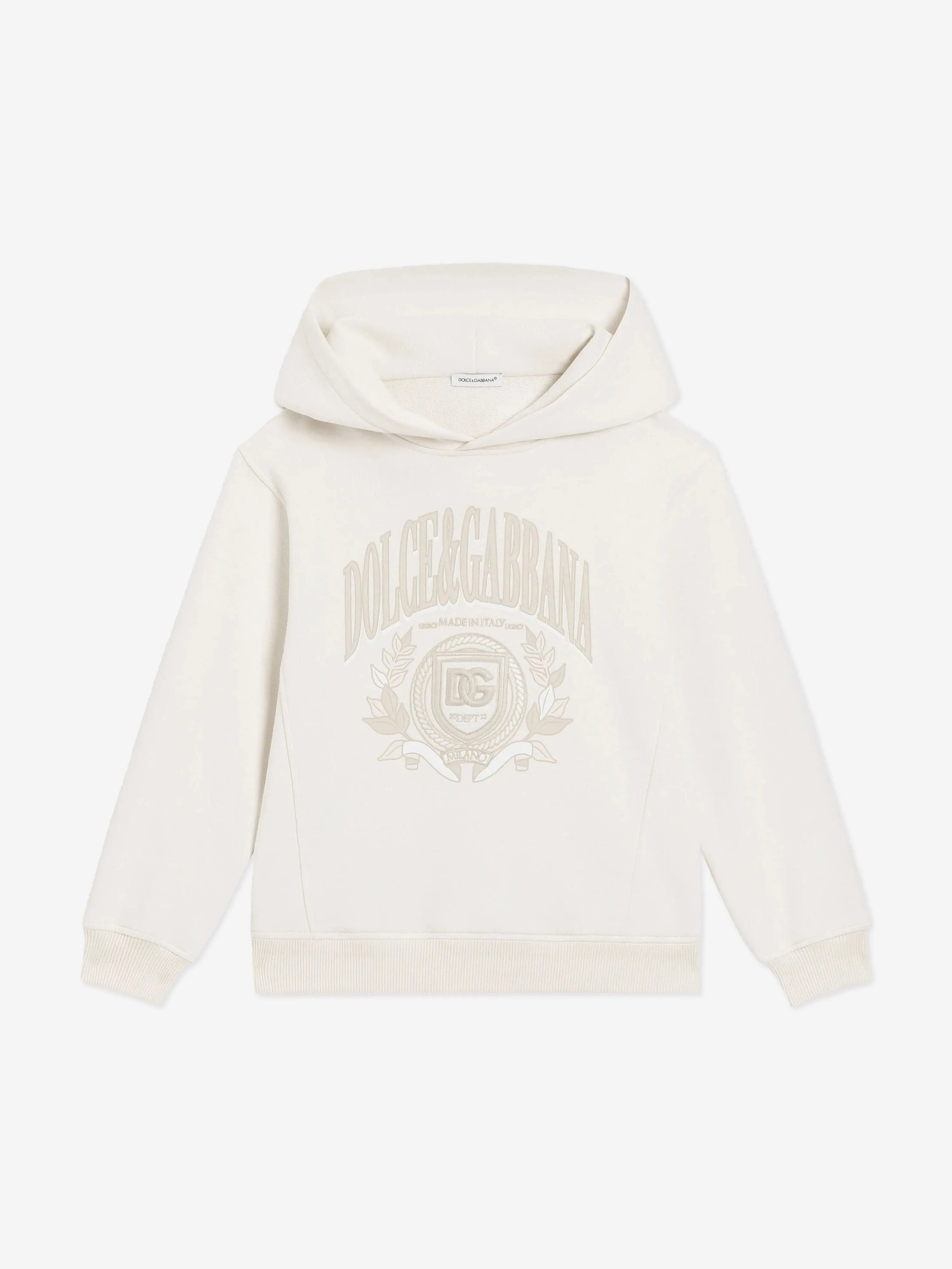 Kids Logo Hoodie in Elfenbein