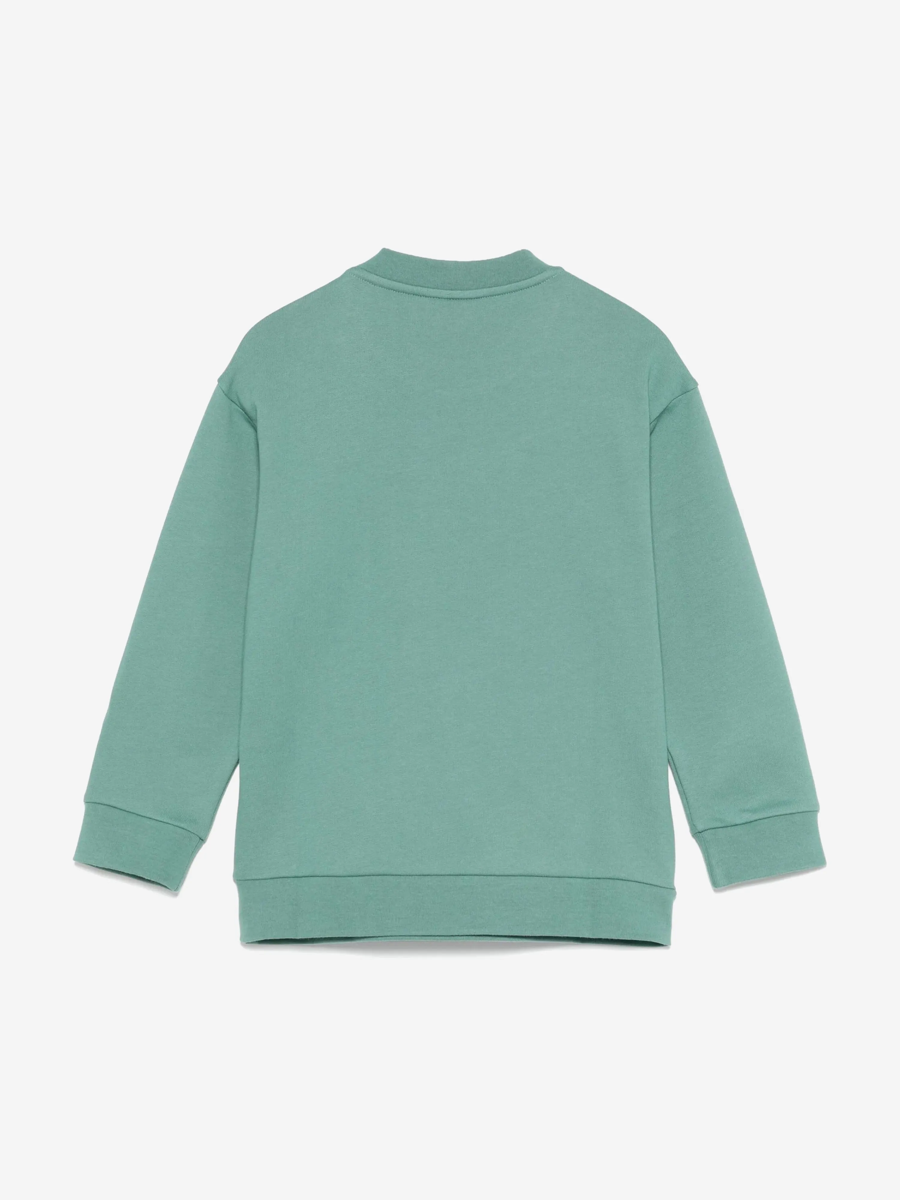 Kinder Logo Sweatshirt in Grün