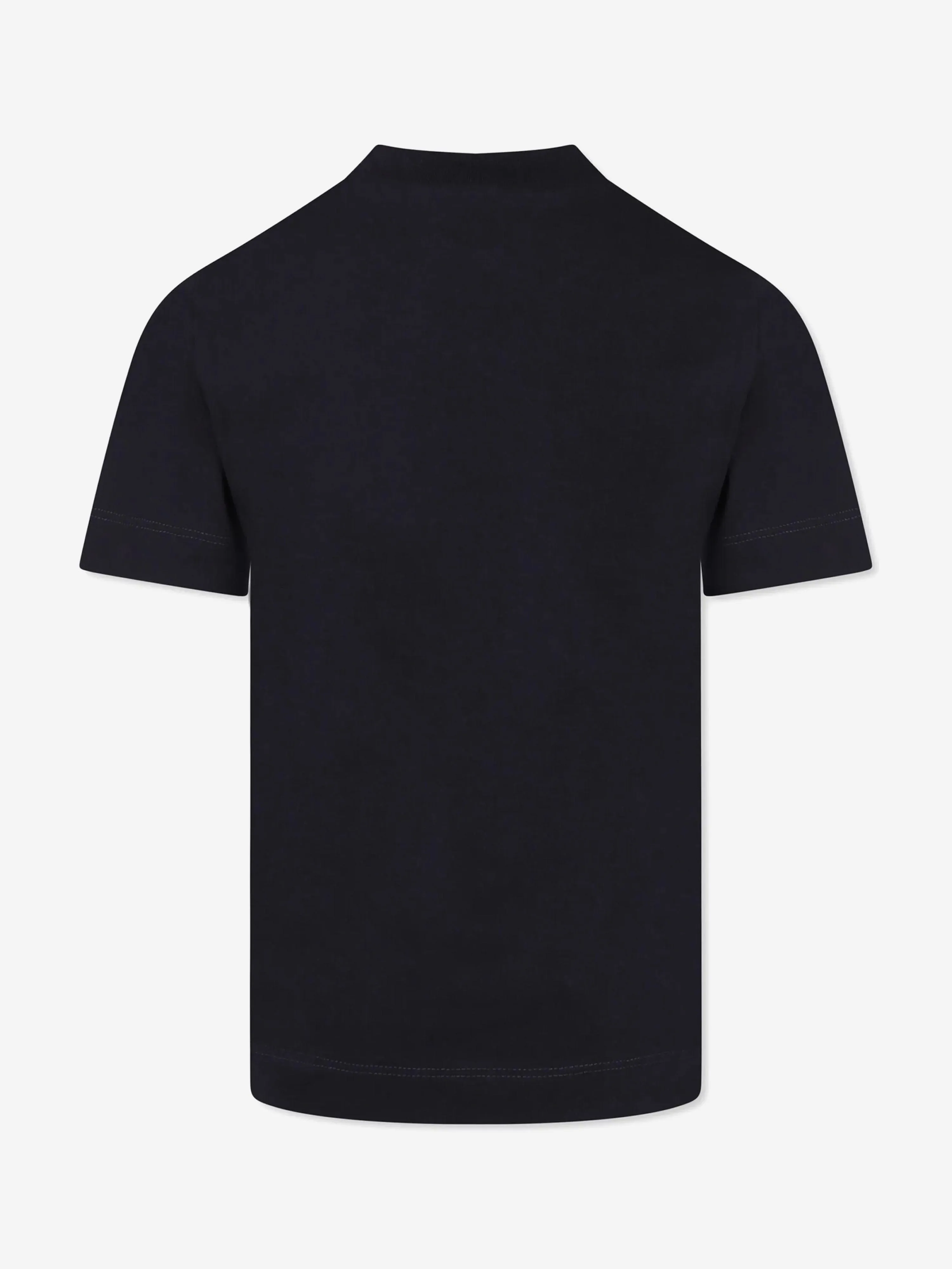 Kinder Logo T-Shirt in Marineblau