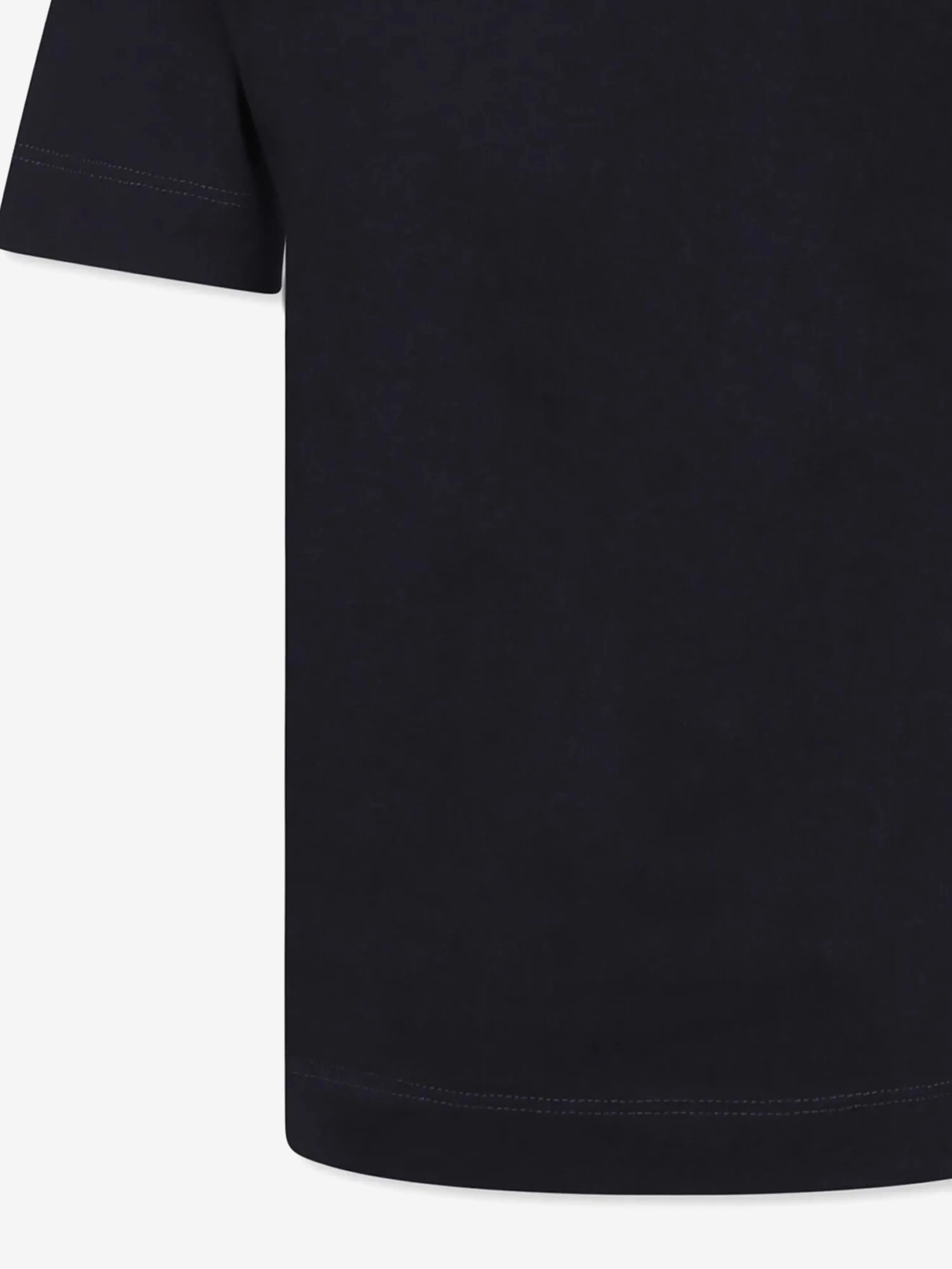 Kinder Logo T-Shirt in Marineblau
