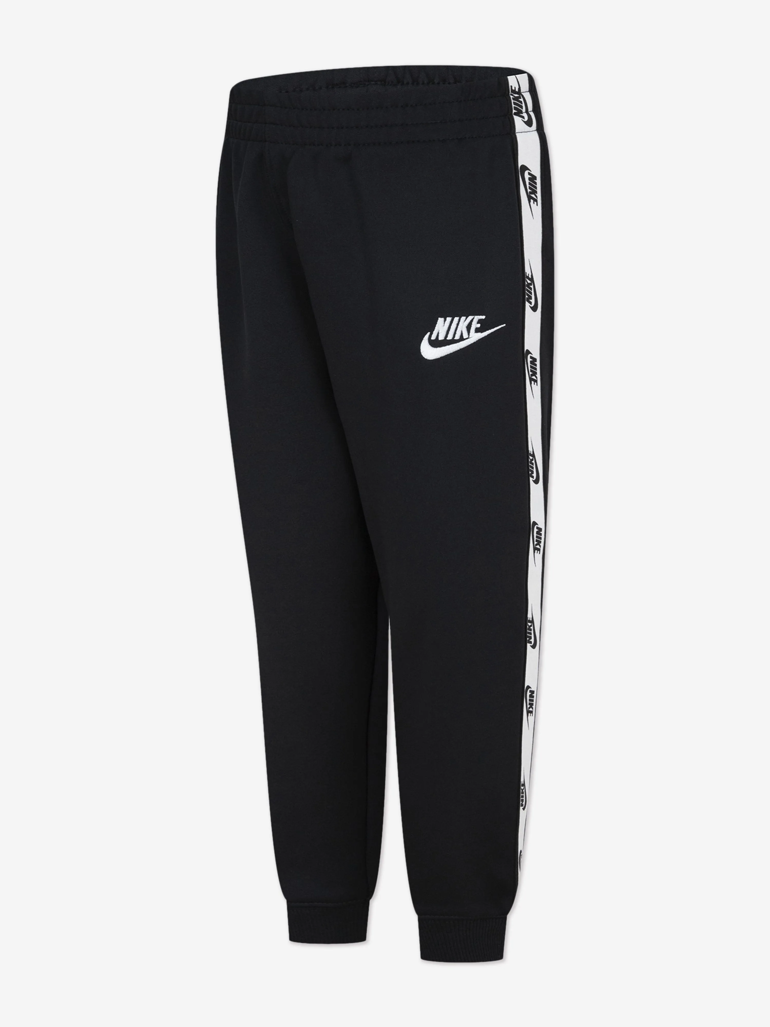 Kids Logo Tape Tracksuit in Schwarz