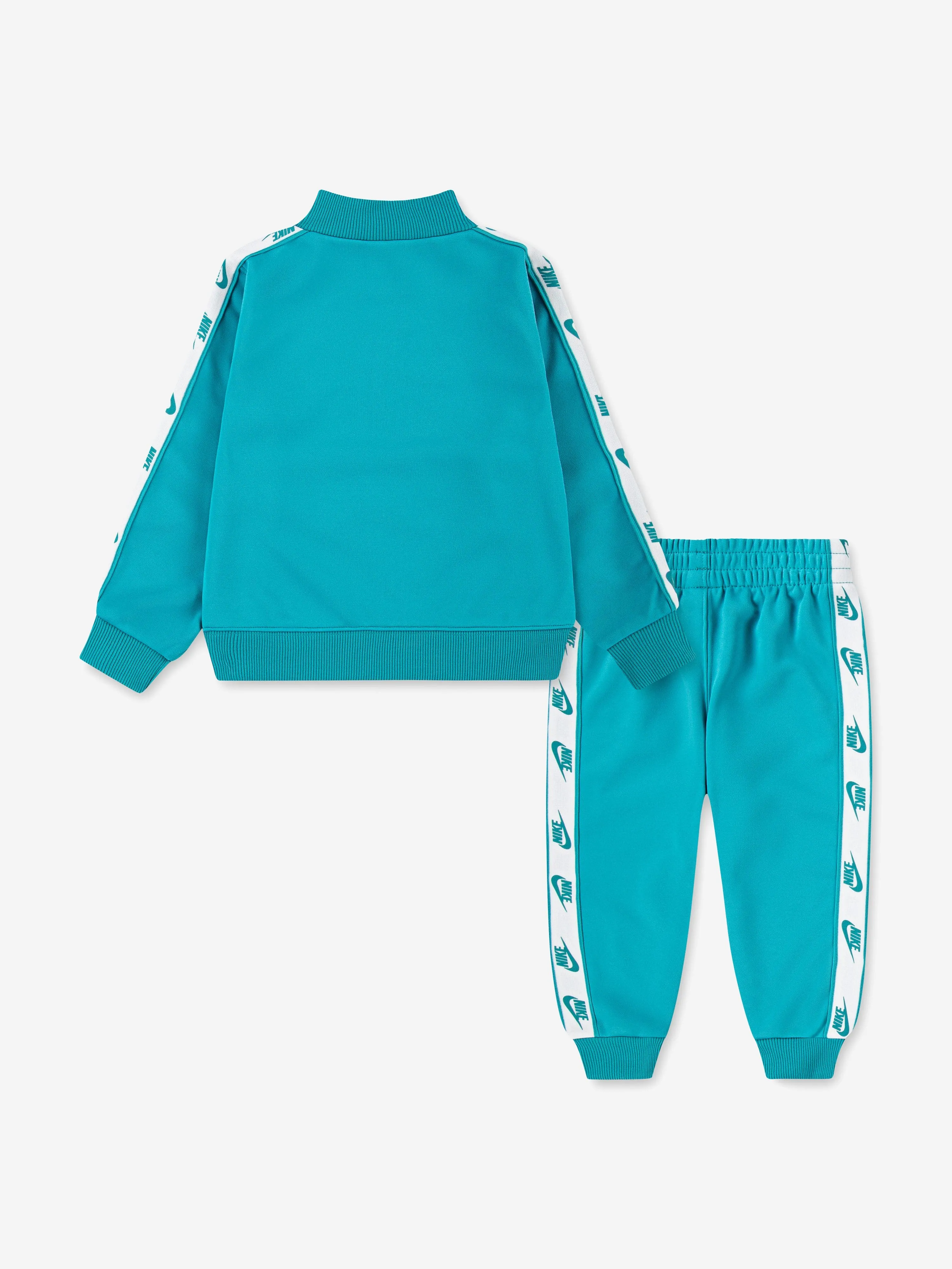 Kinder Logo Tape Tracksuit in Grün