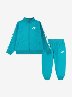 Kinder Logo Tape Tracksuit in Grün