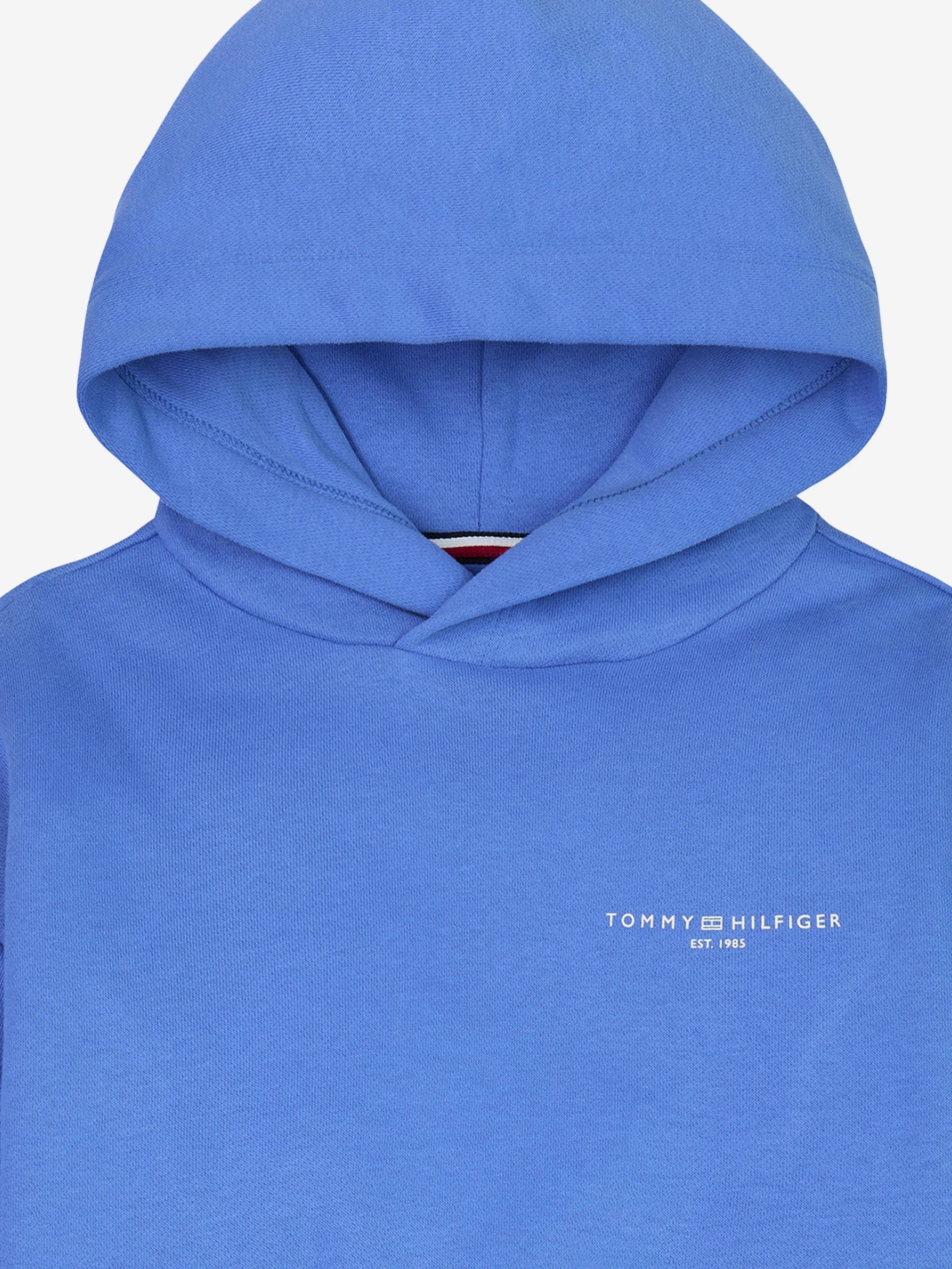 Kids Mini Corp Logo Hoodie in Blau