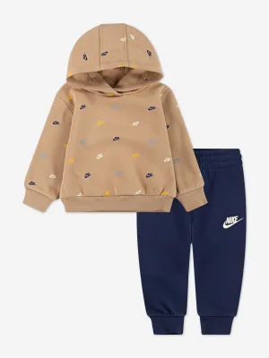 Kids NSW AOP Fleece Trainingsanzug in Mehrfarben